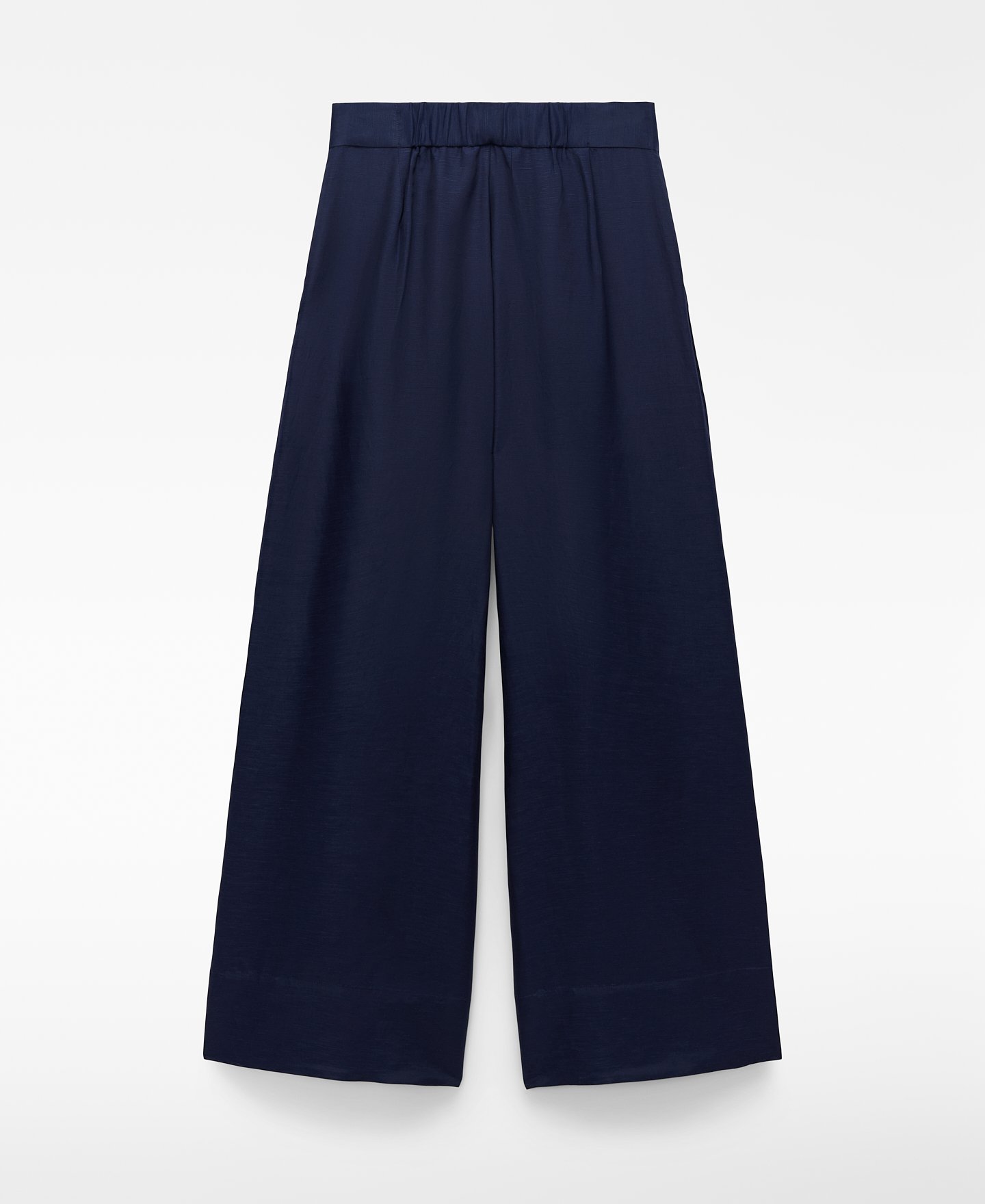 Double-pleated wide-leg trousers image number 5
