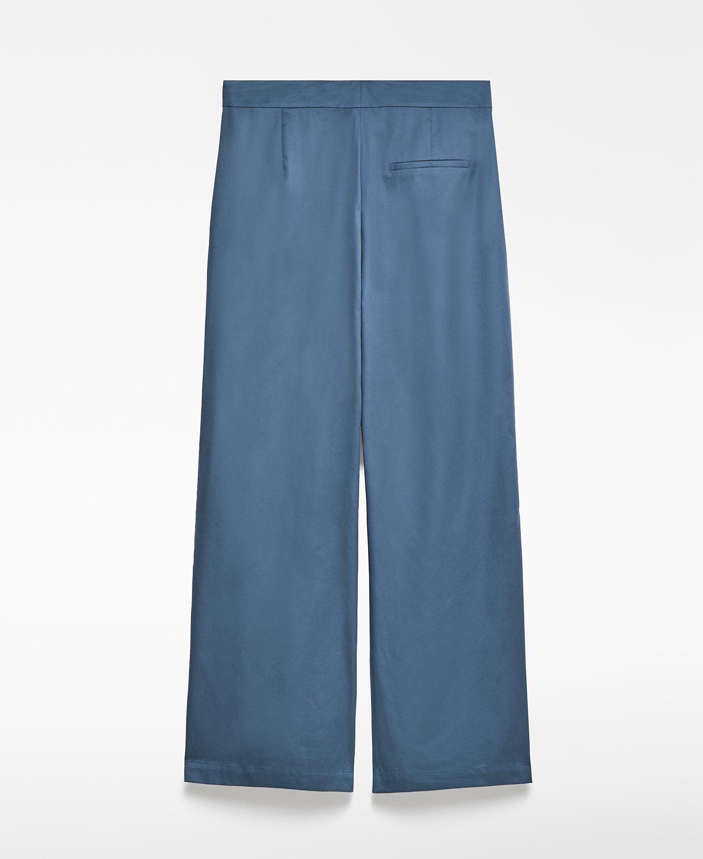 Pantalón recto algodón mujer image number 5