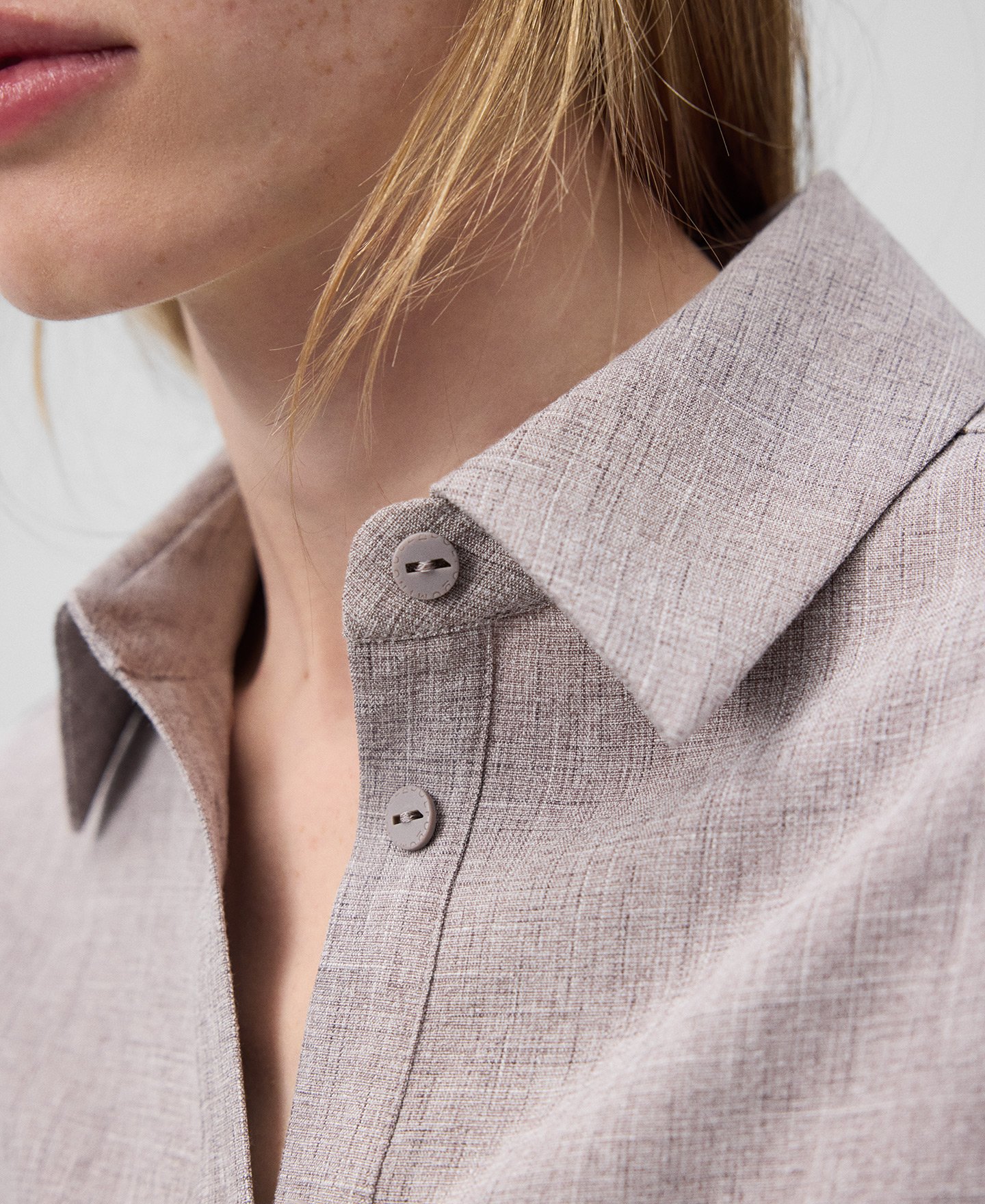 Camisa oversize manga corta mujer image number 3