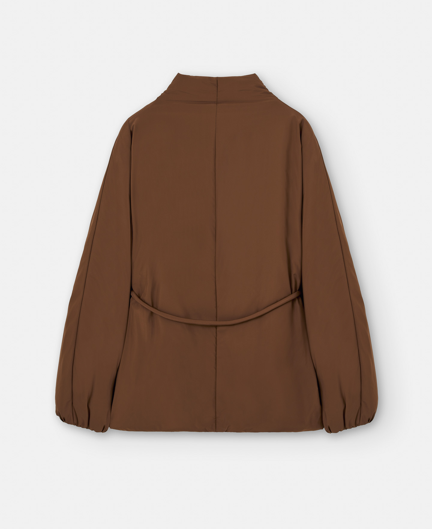 Short padded coat with Japanese sleeve image number 1