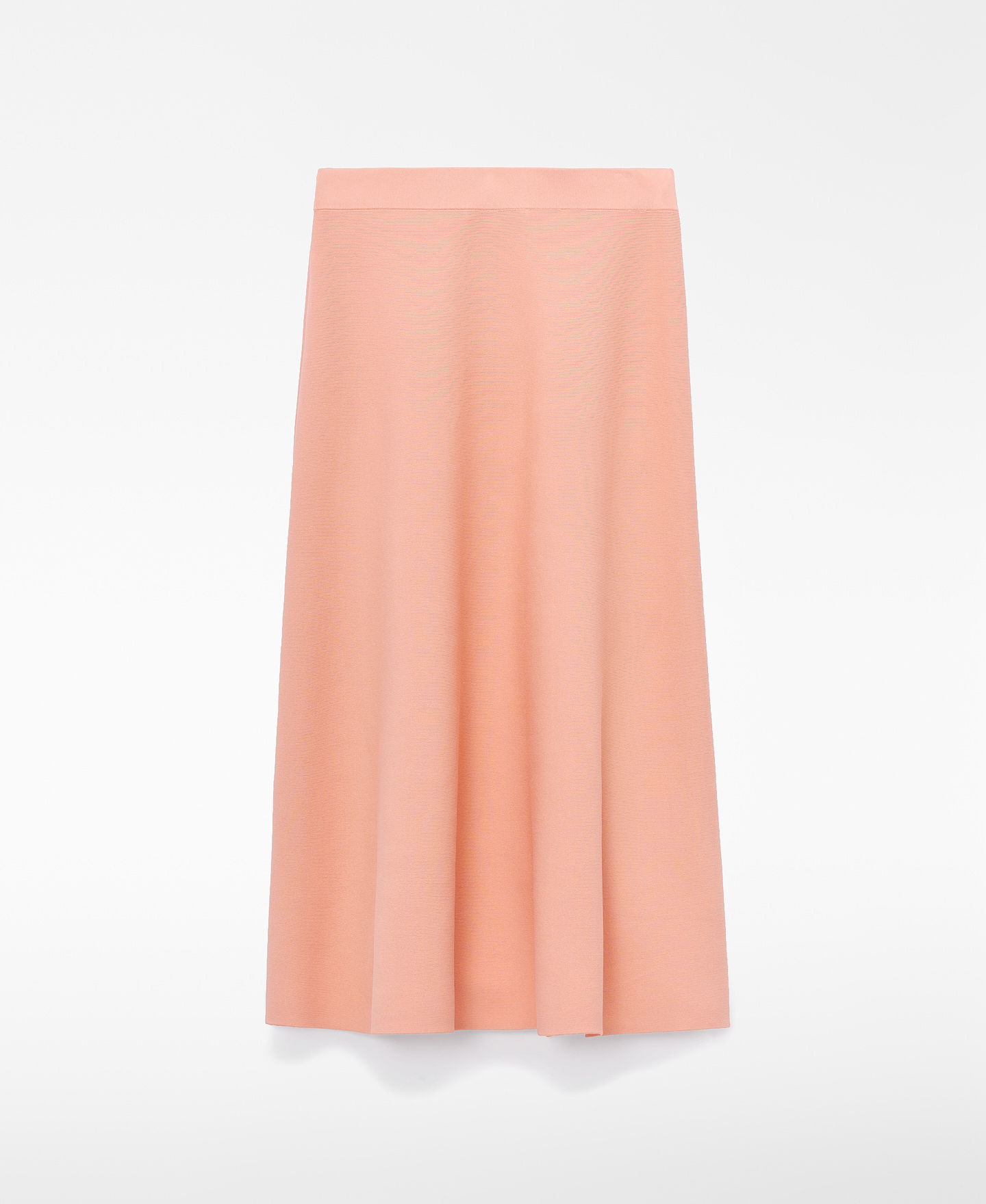 Knit A-line skirt image number 5