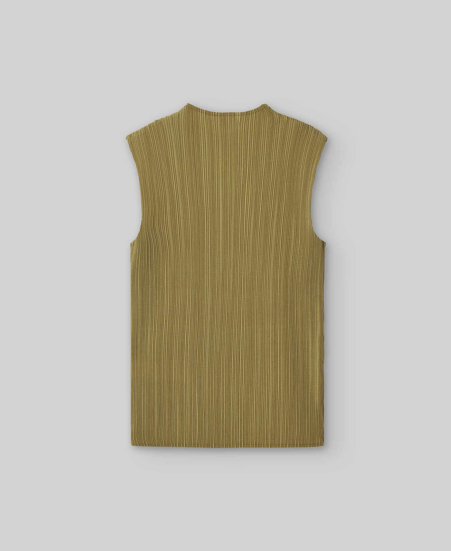 Sleeveless crinkle top woman image number 7