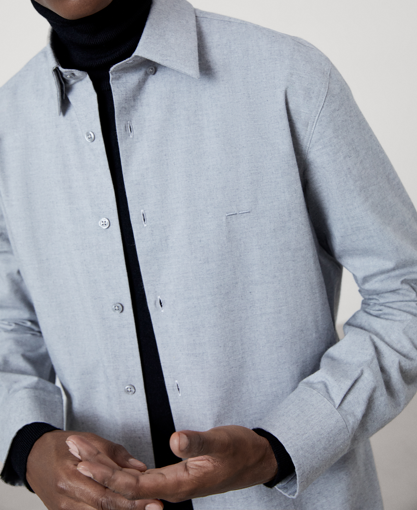 Cotton regular fit shirt image number 3