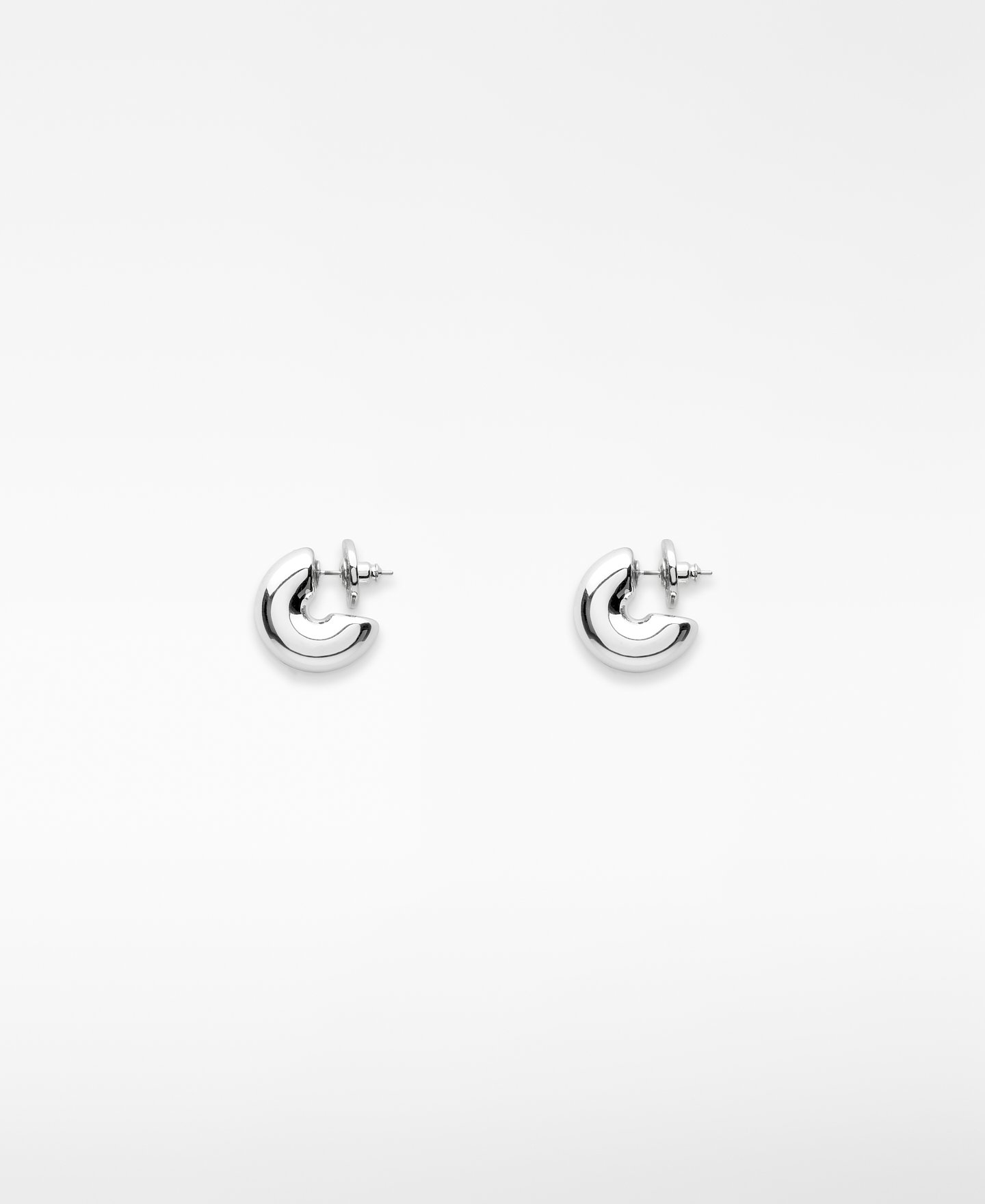 Small chunky hoops image number 0