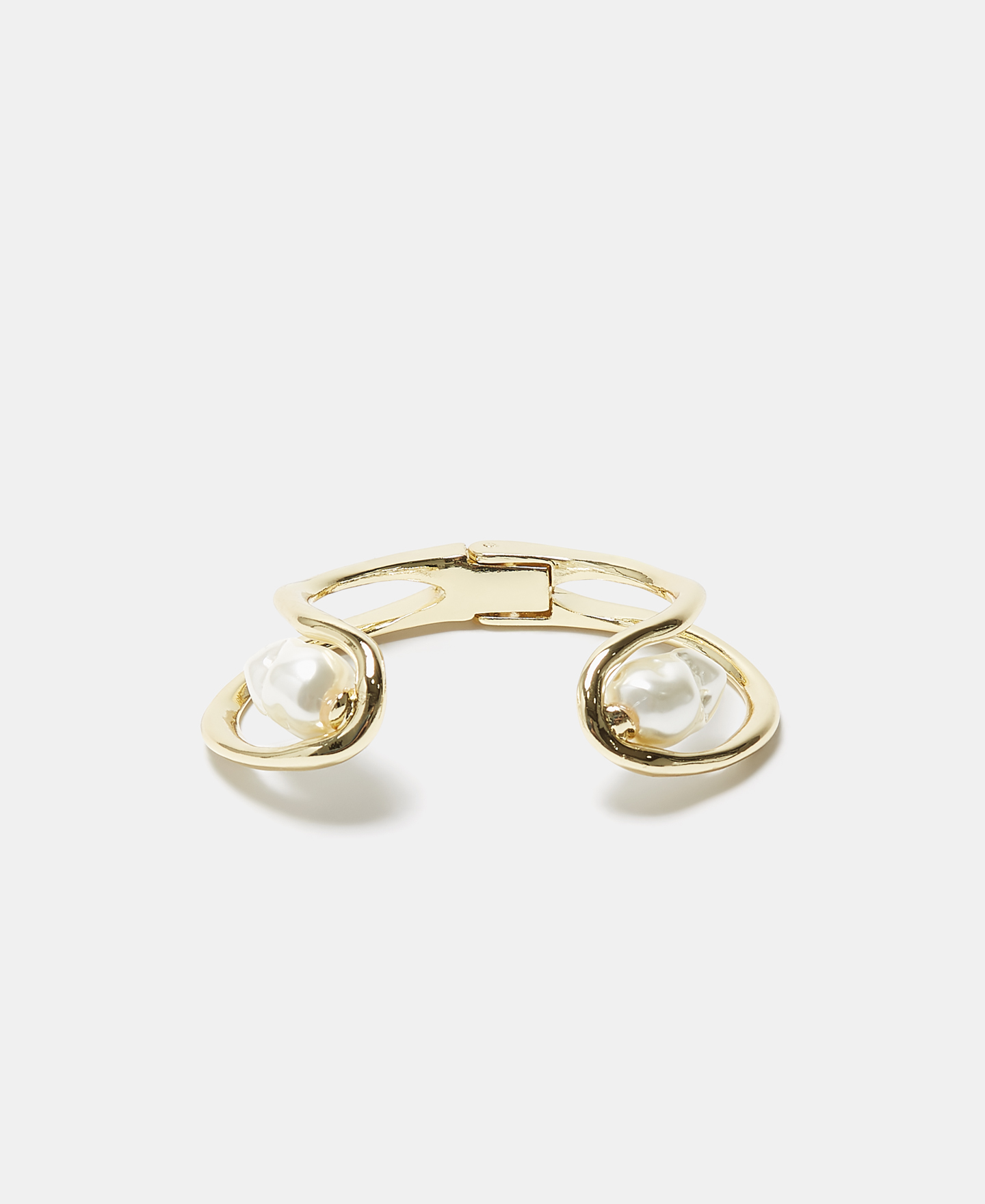 Pulsera volumen circular perla de resina image number 2