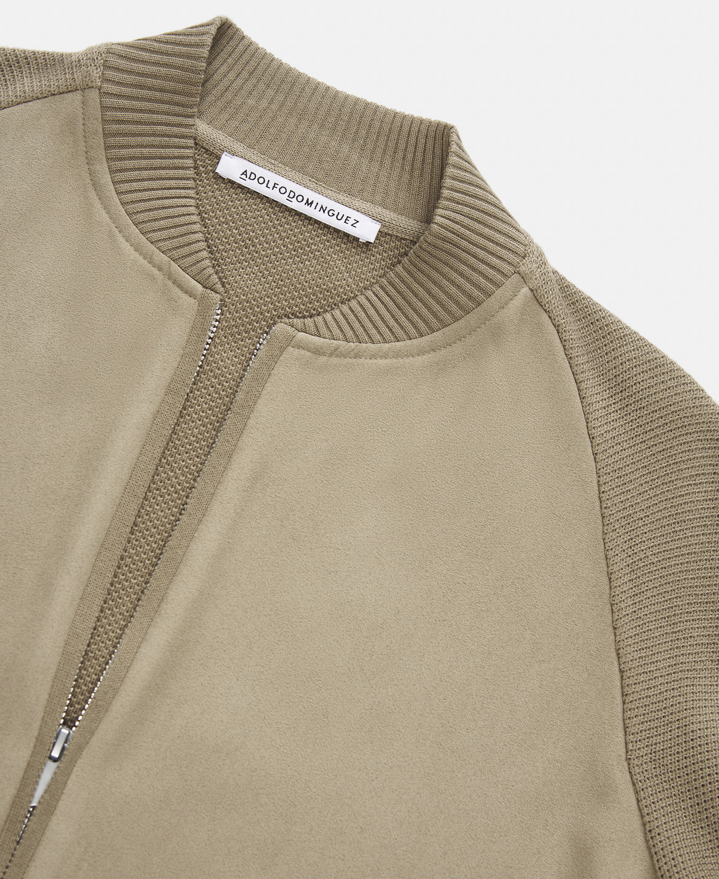 Varsity cardigan with zip closure image number 6