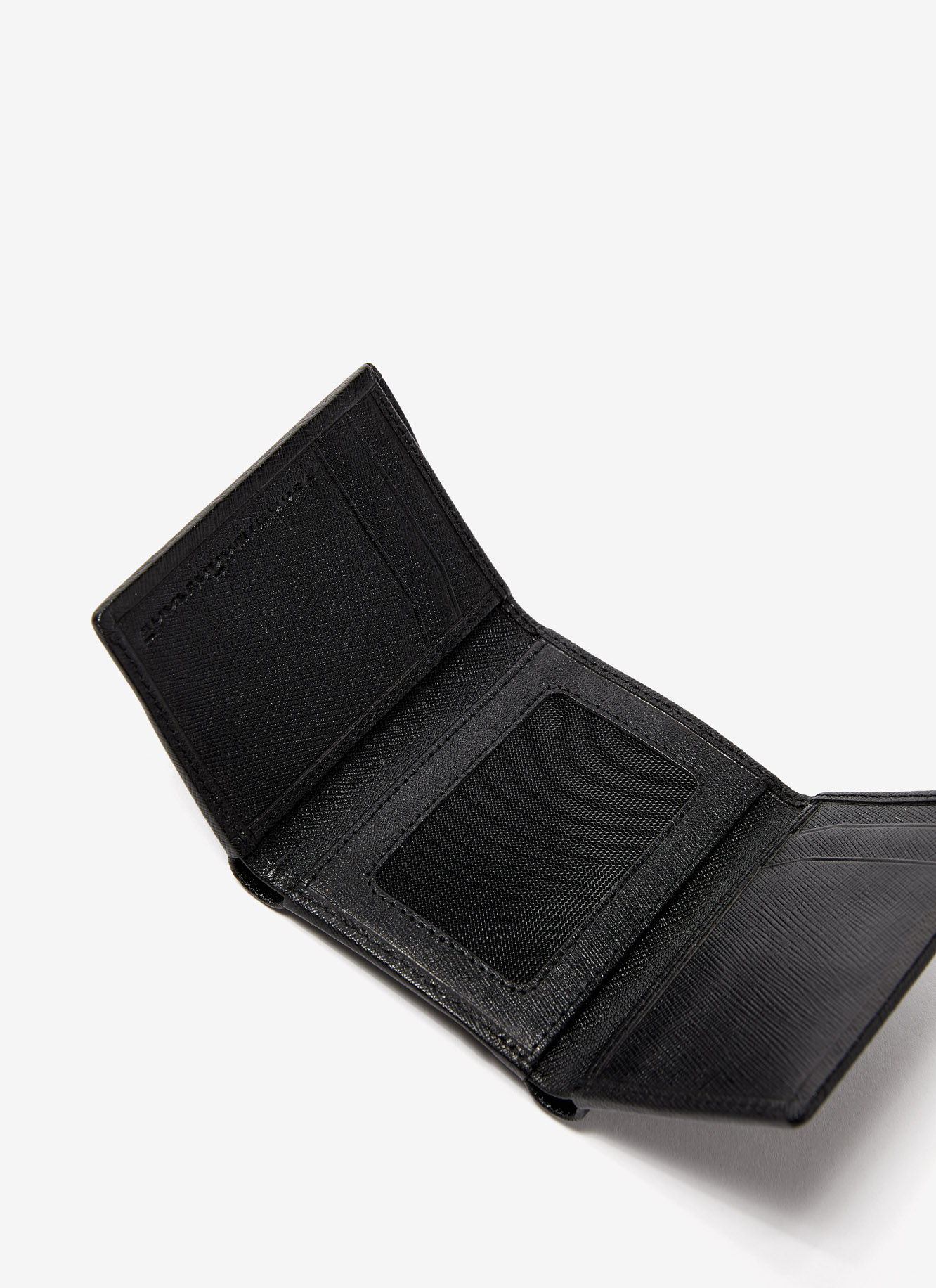 Saffiano wallet with elastic band image number 1