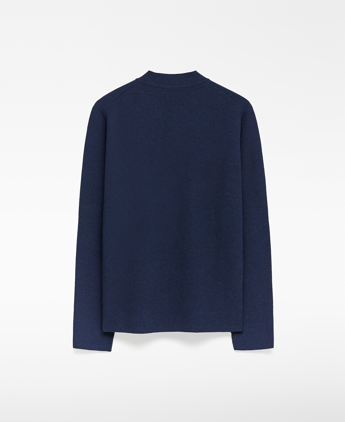 Cotton mandarin collar polo shirt man image number 5