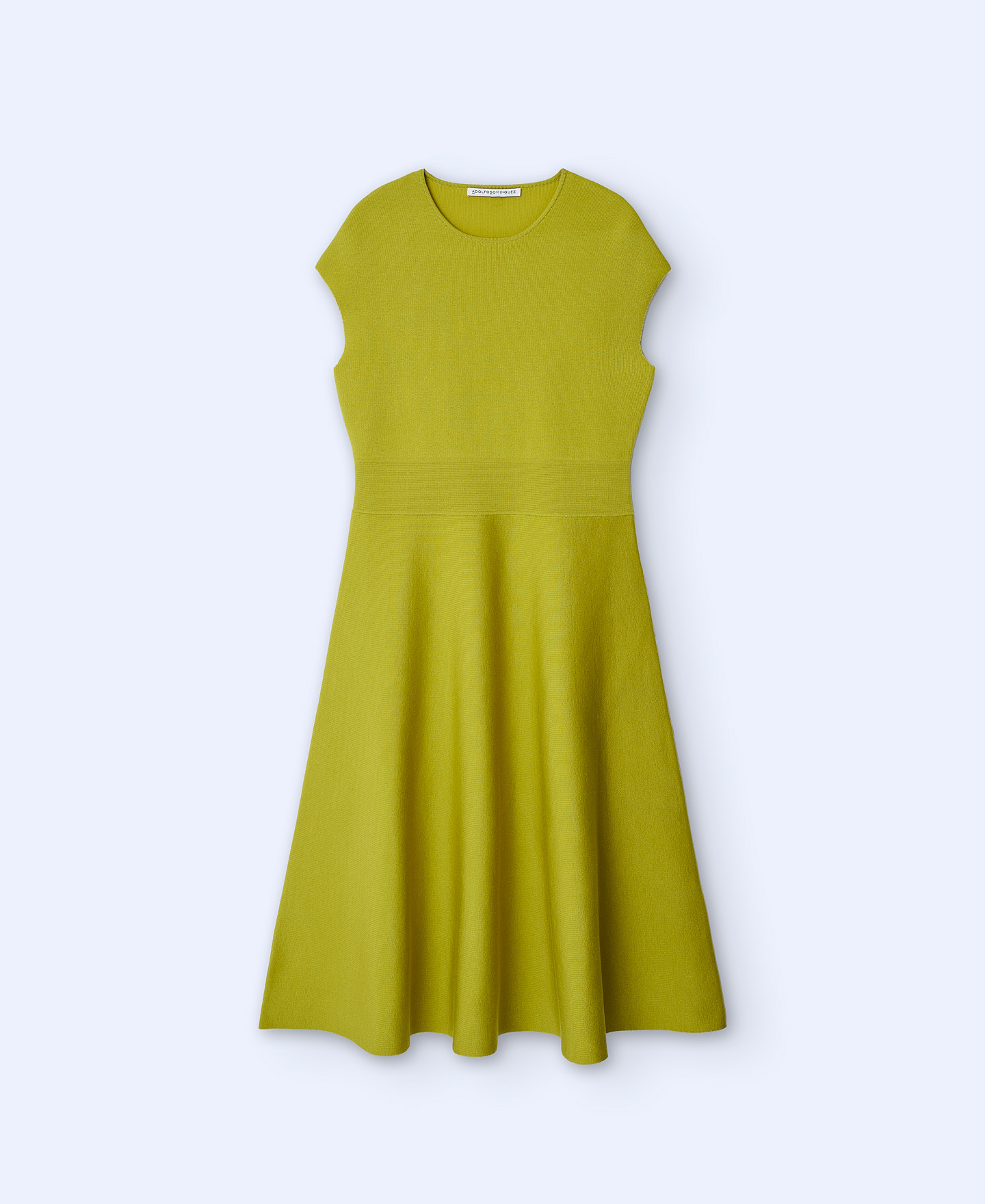 Crew neckline dress image number 2