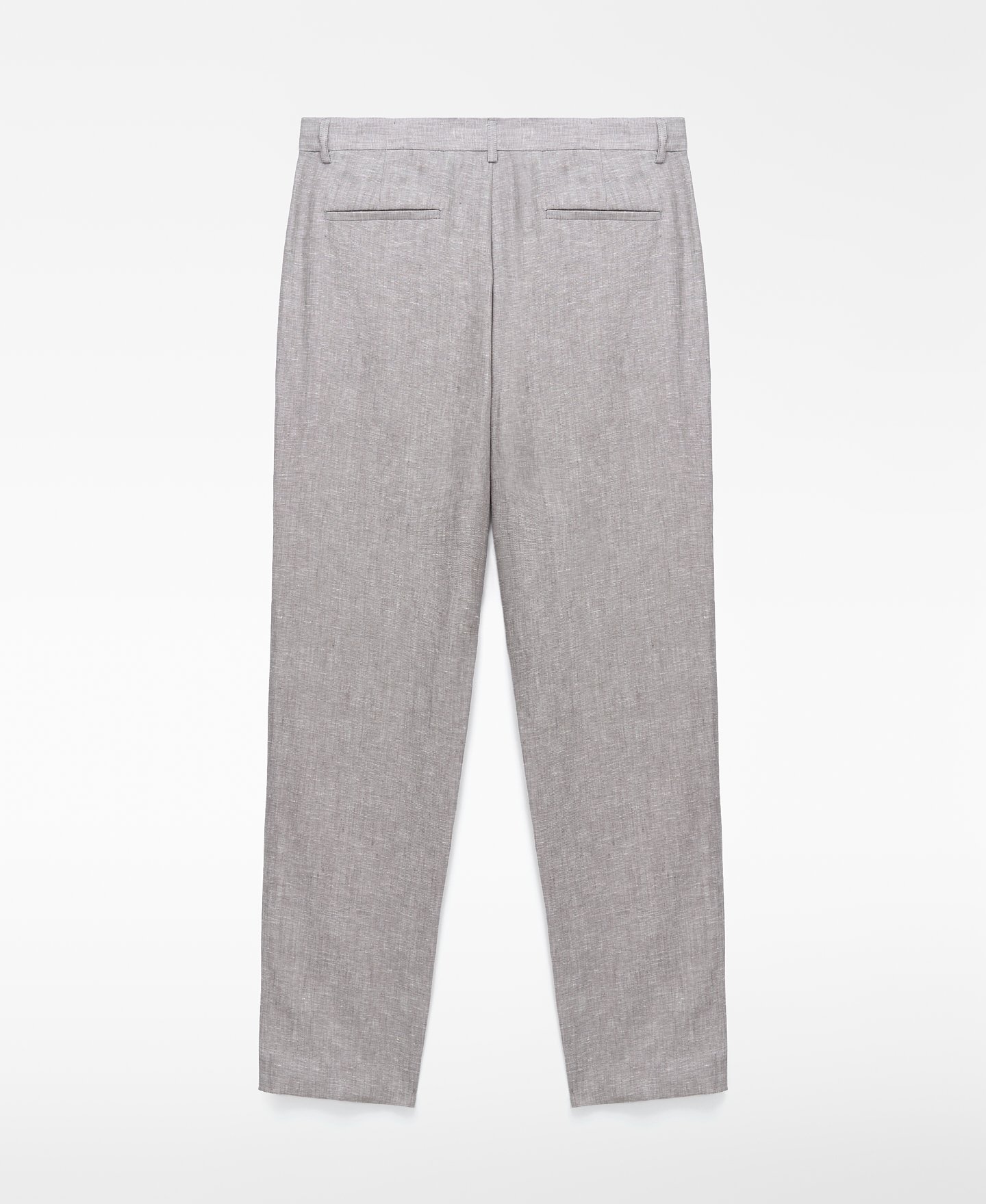 European linen tailored trousers image number 5