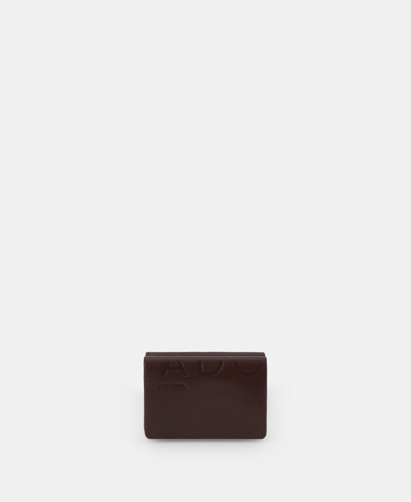 Small wallet in grained leather image number 0