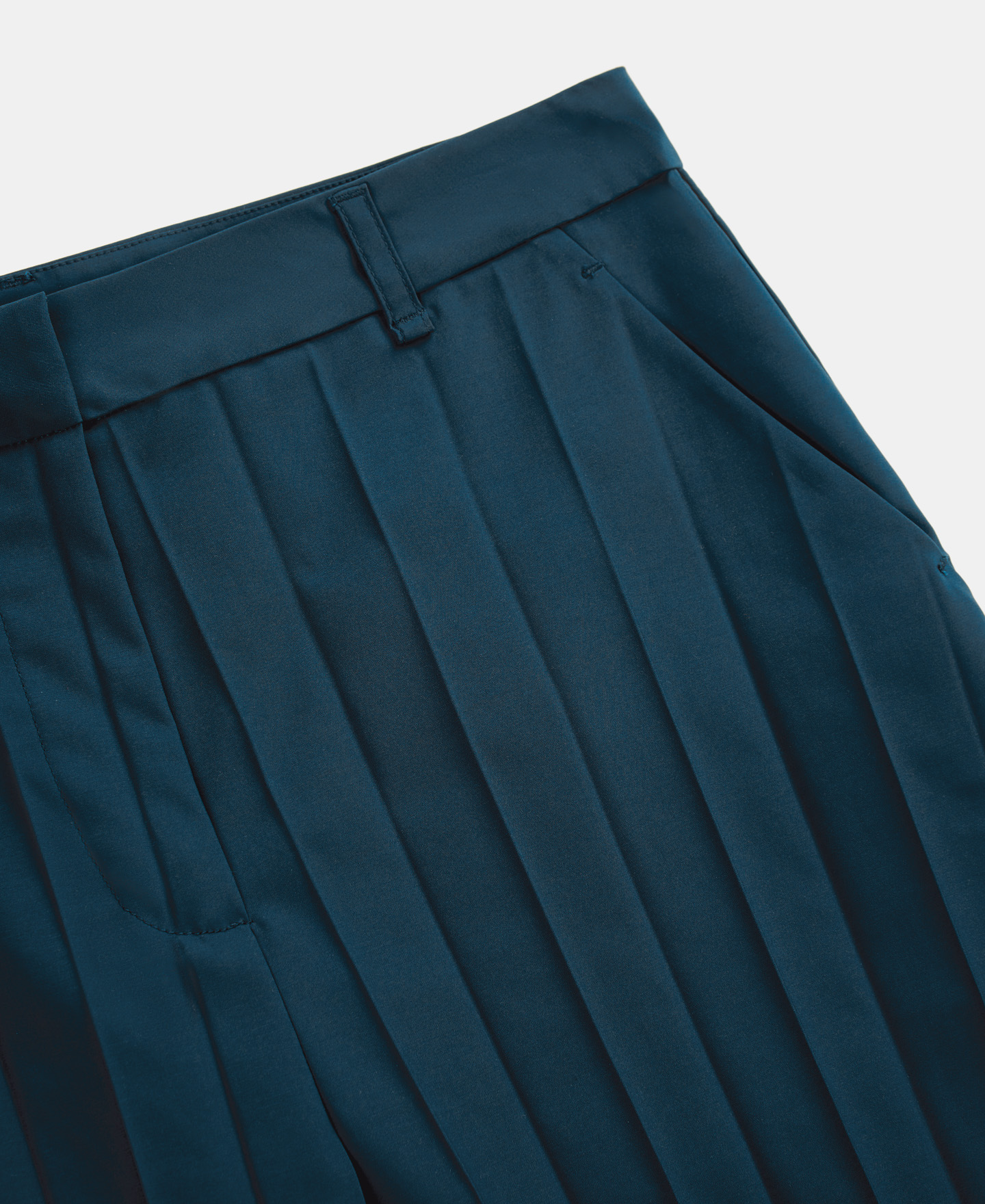 Pantalón corte recto en crinkle image number 6