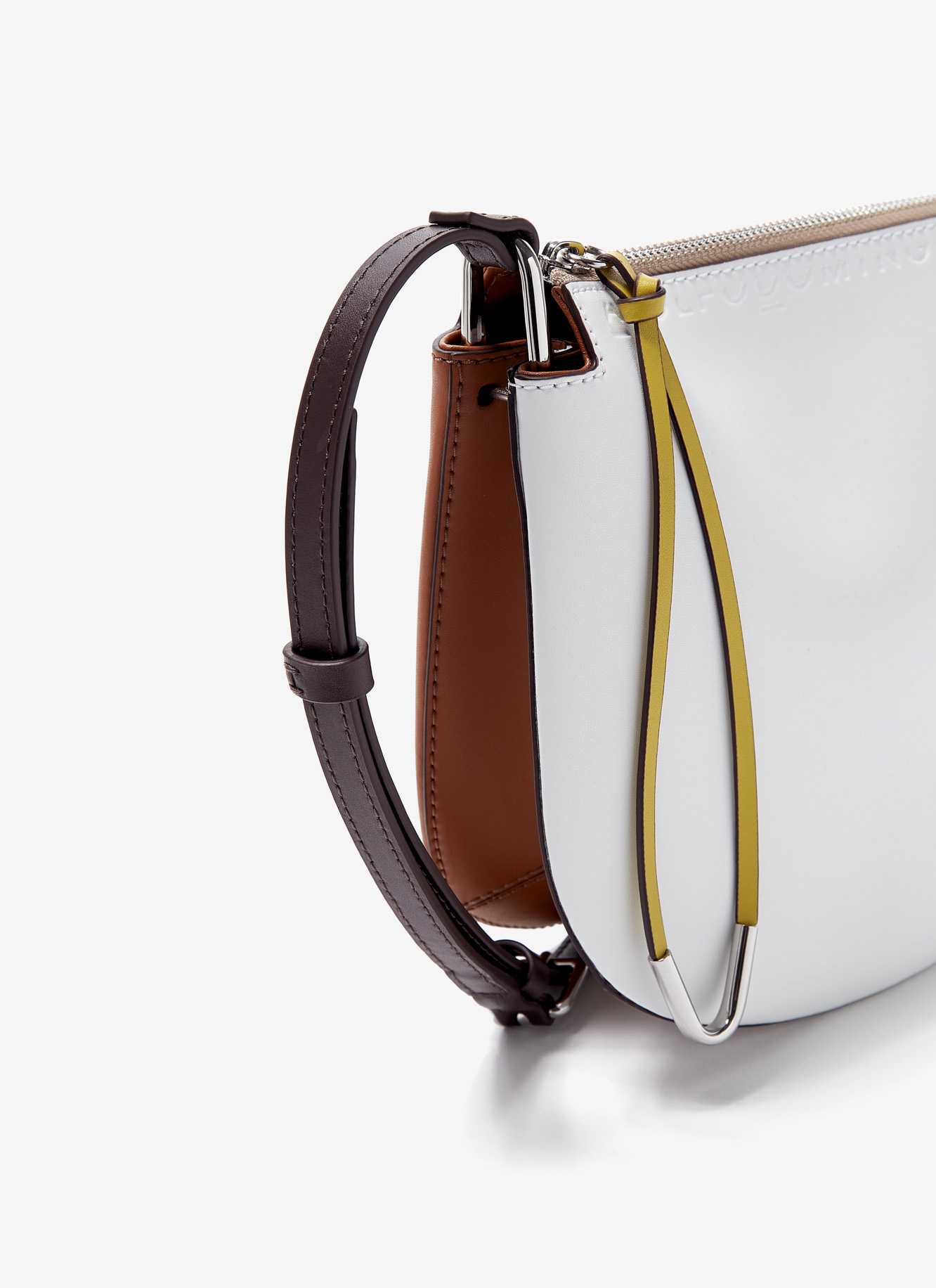 Vachetta leather crossbody bag image number 1