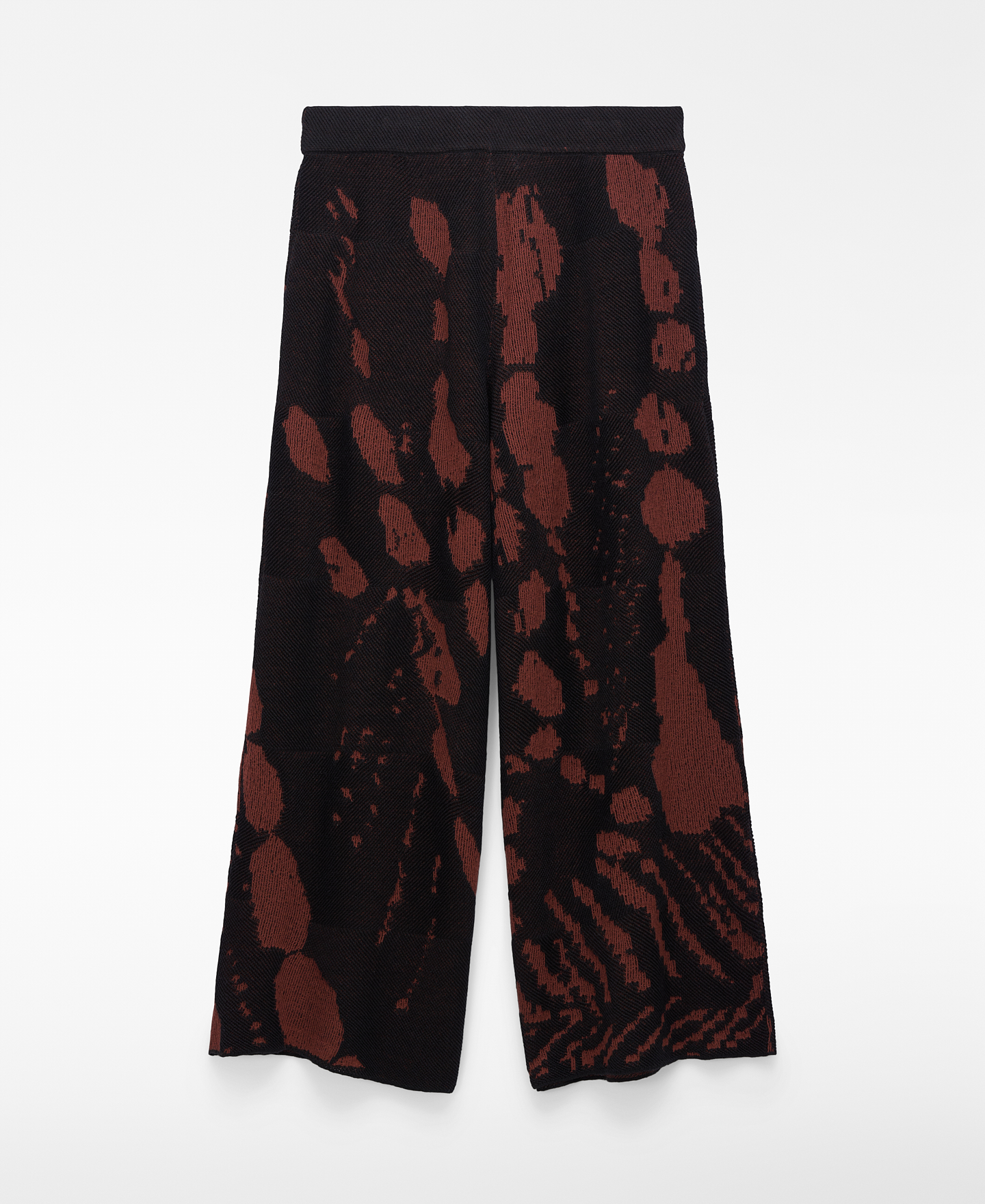 Pantal&oacute;n estampado animal punto jacquard image number 5