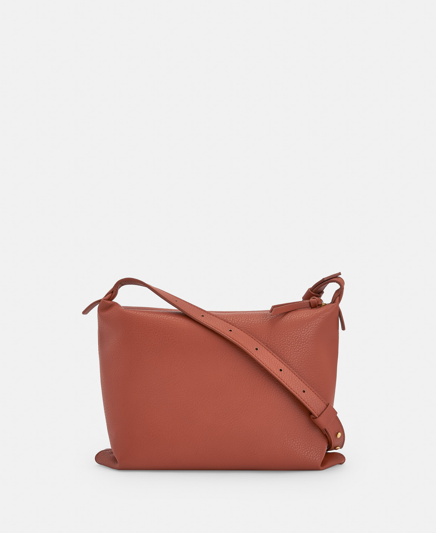 Hobo textured grain zip closure image number 1