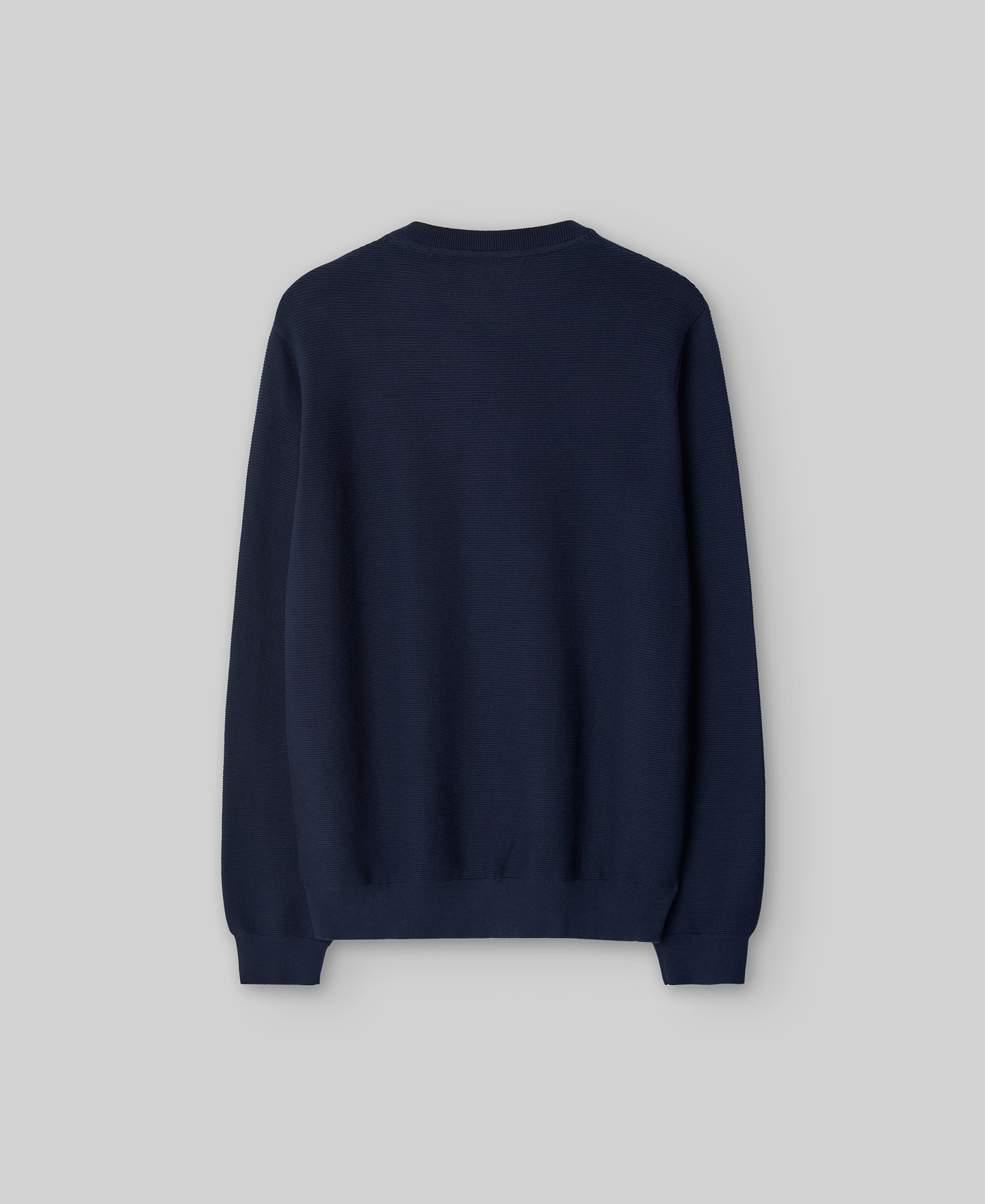Cotton structured sweater man image number 5