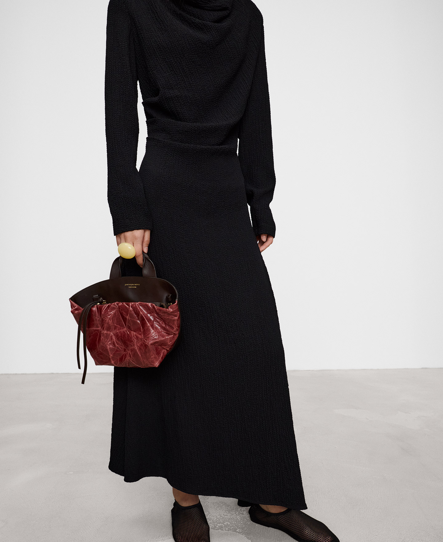 Draped fitted dress image number 3