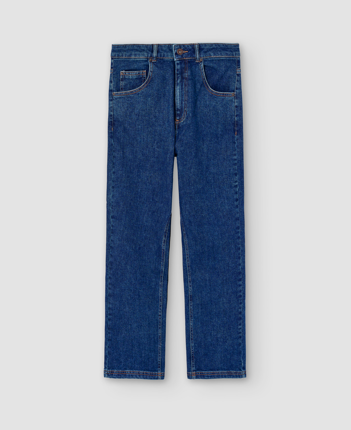 Five pocket denim trousers image number 4
