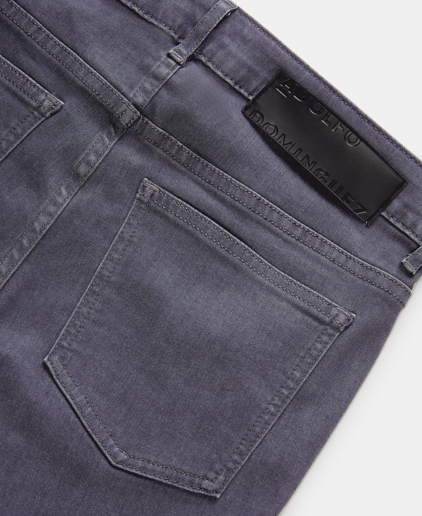 Cotton and viscose skinny jeans image number 6
