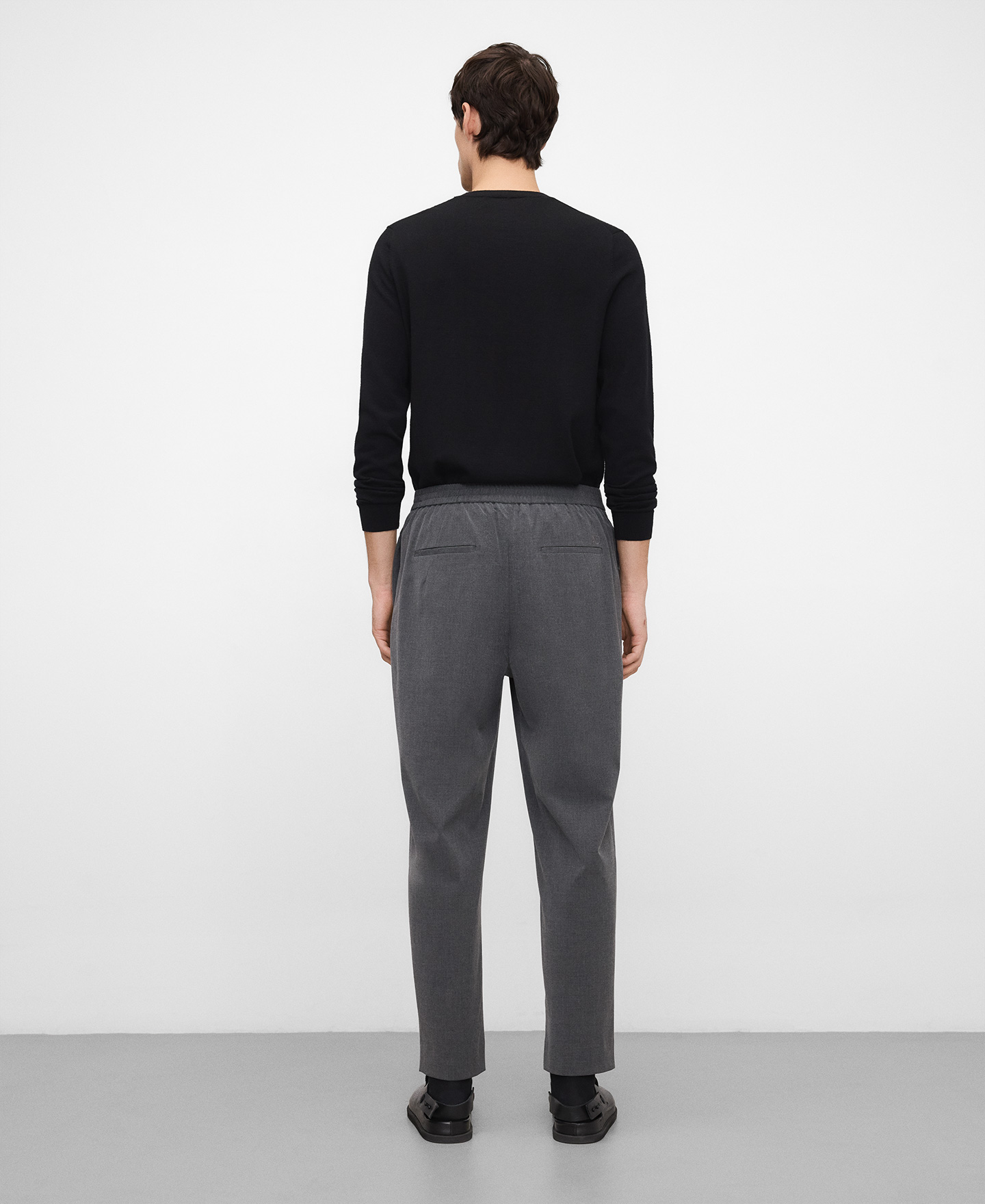 Semi-jogger trousers image number 2