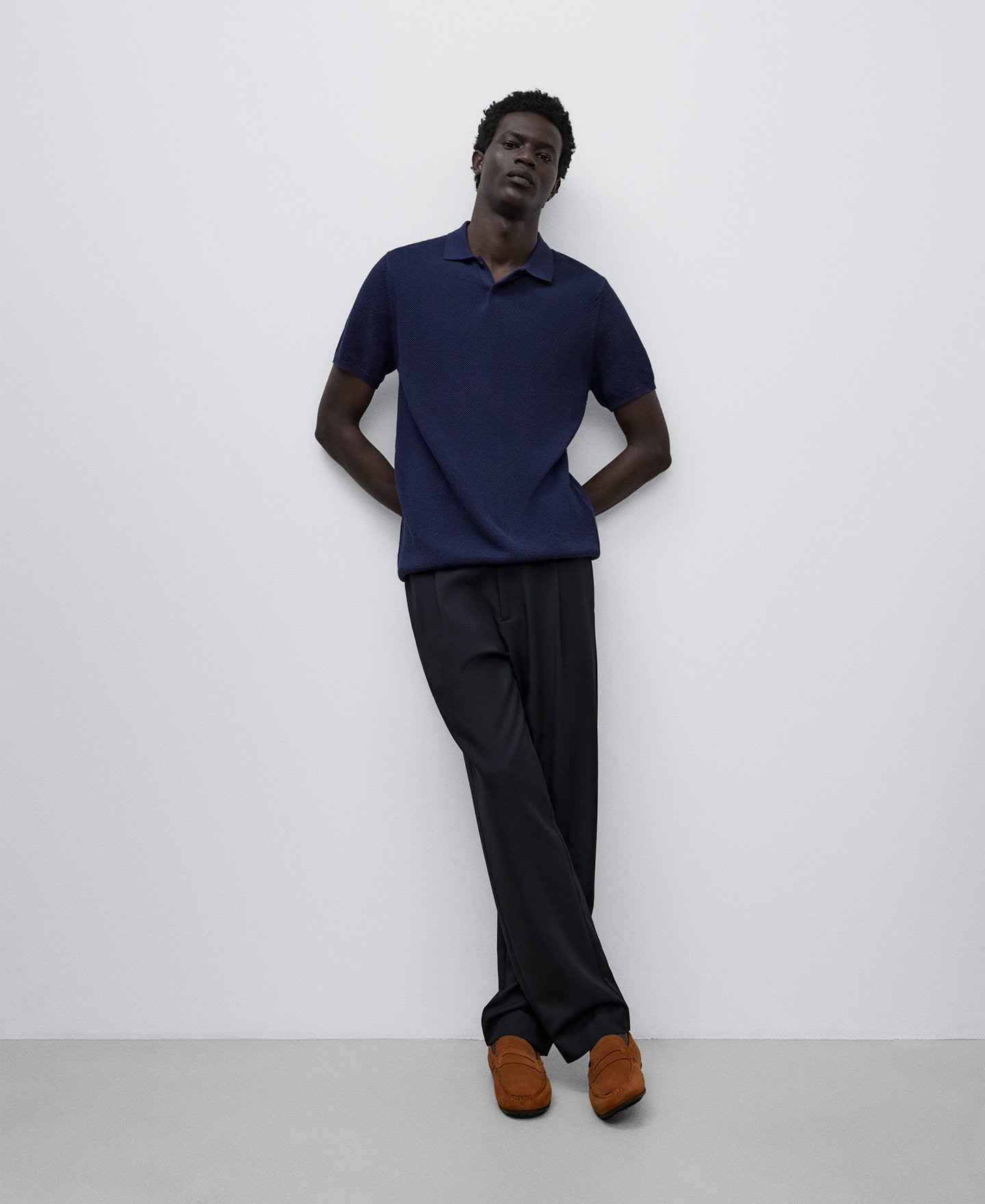 Mocassin en daim homme image number 3