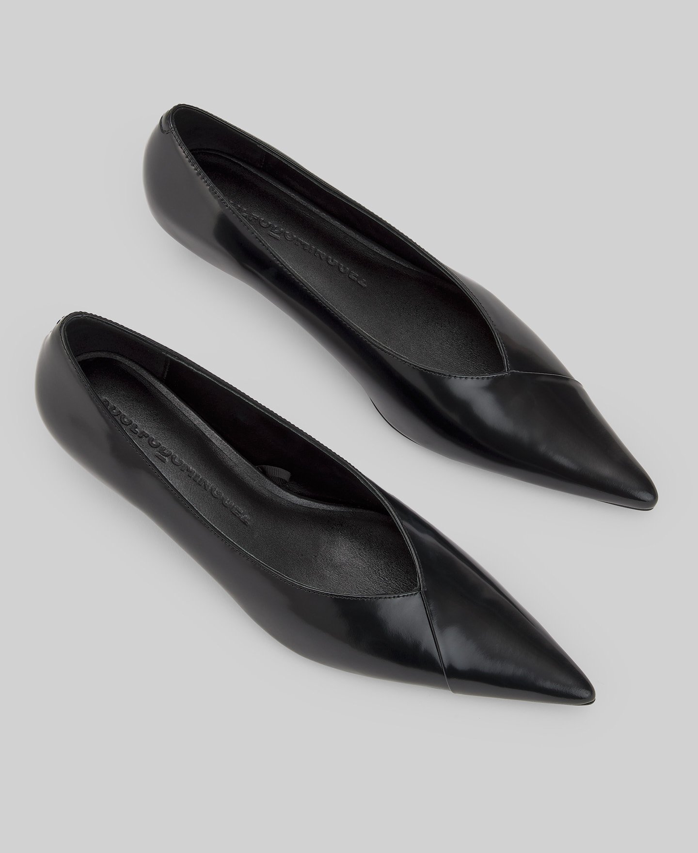 Zapato tac&oacute;n piel mujer image number 1