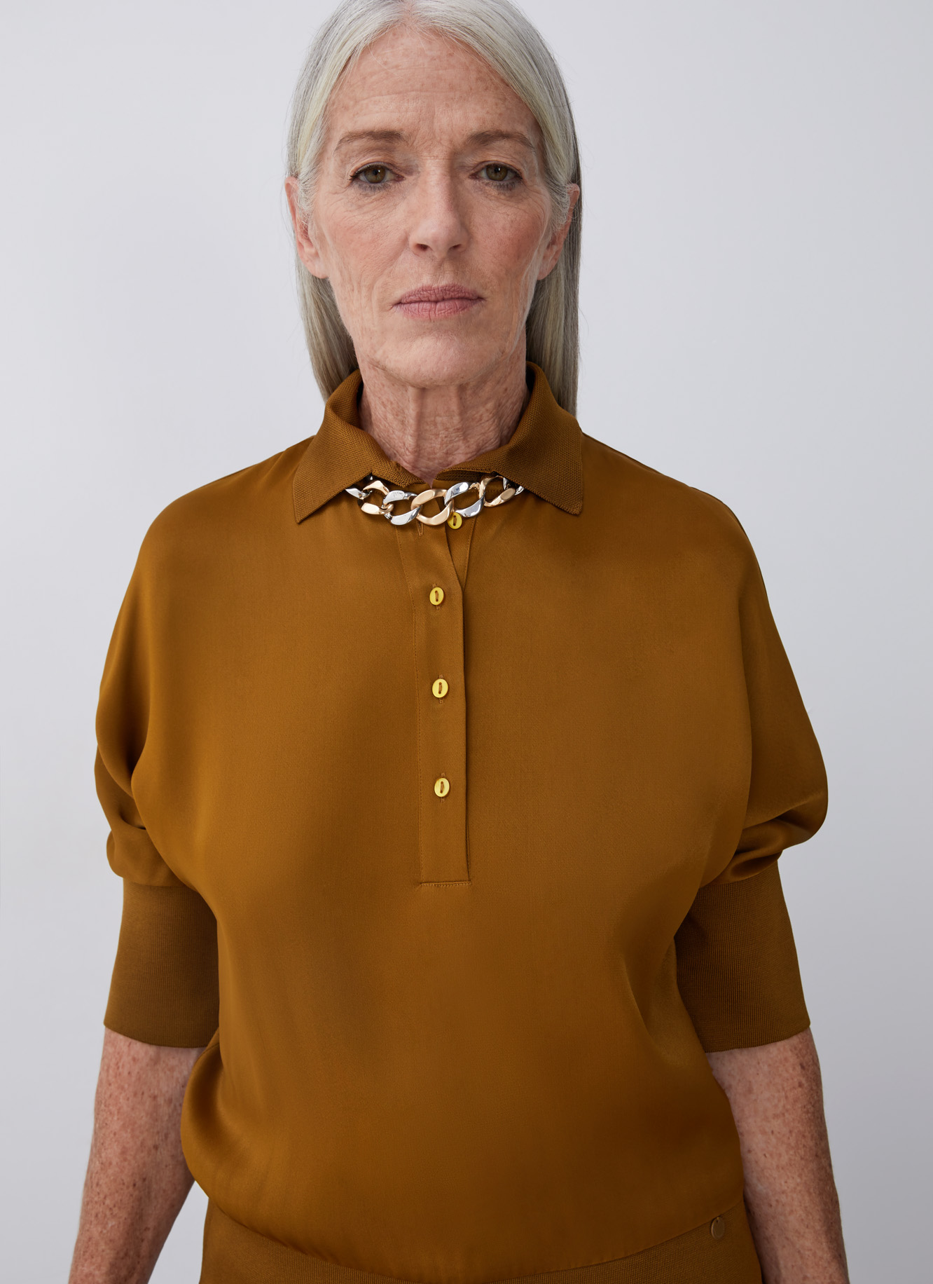 Viscose polo shirt image number 0