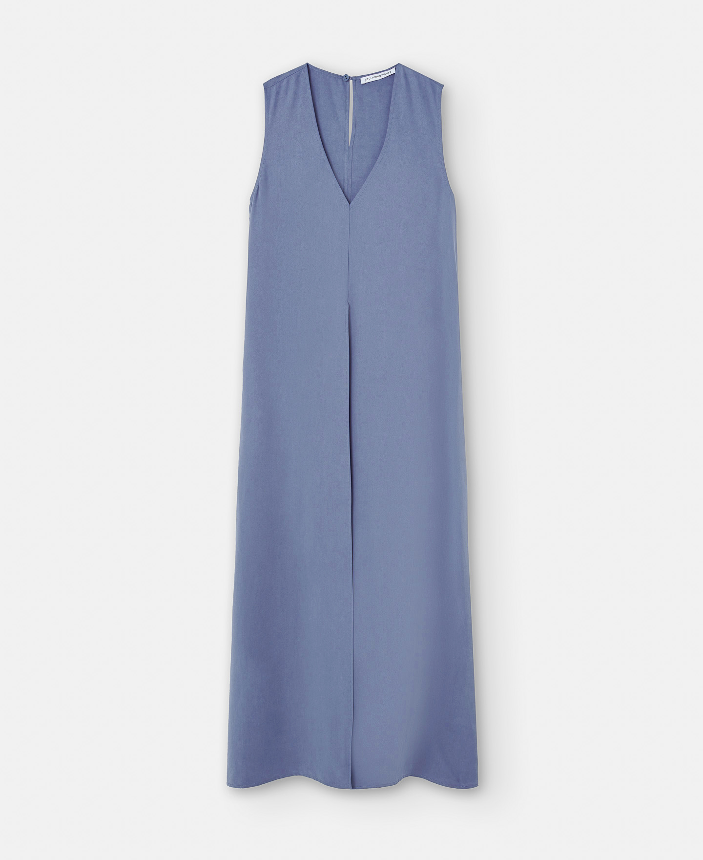 Flared dress in lyocell image number 4