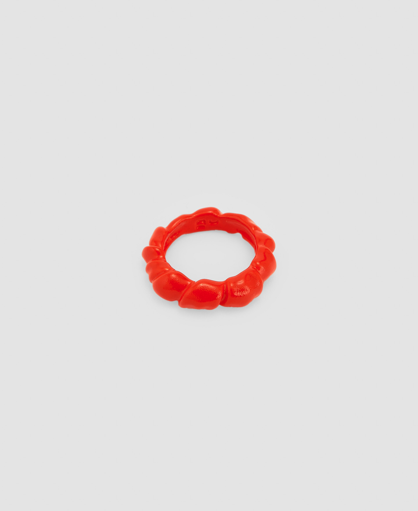 Zinc and resin threaded ring image number 0