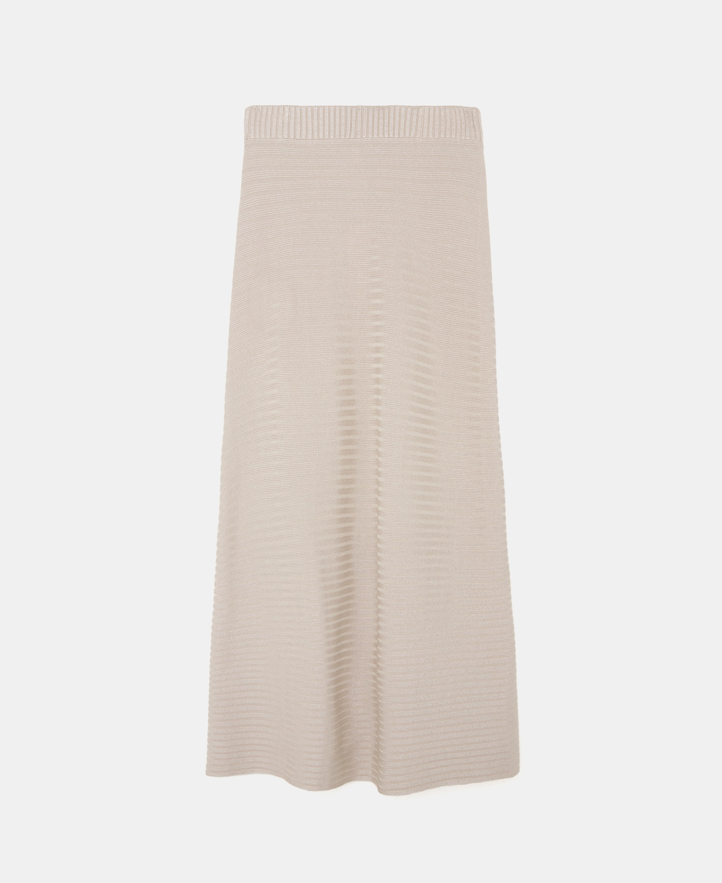 Viscose ribbed skirt image number 5