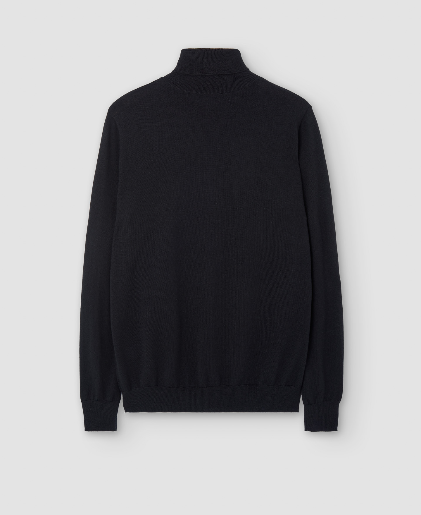 Jersey cuello alto en lana merino image number 5