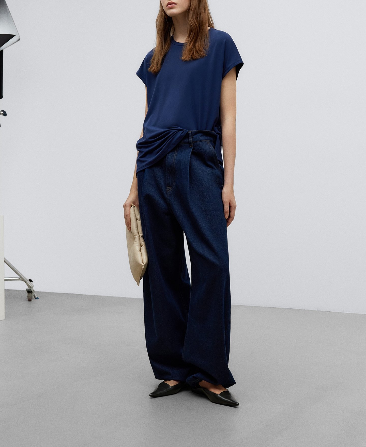 Flowy T-shirt woman image number 1