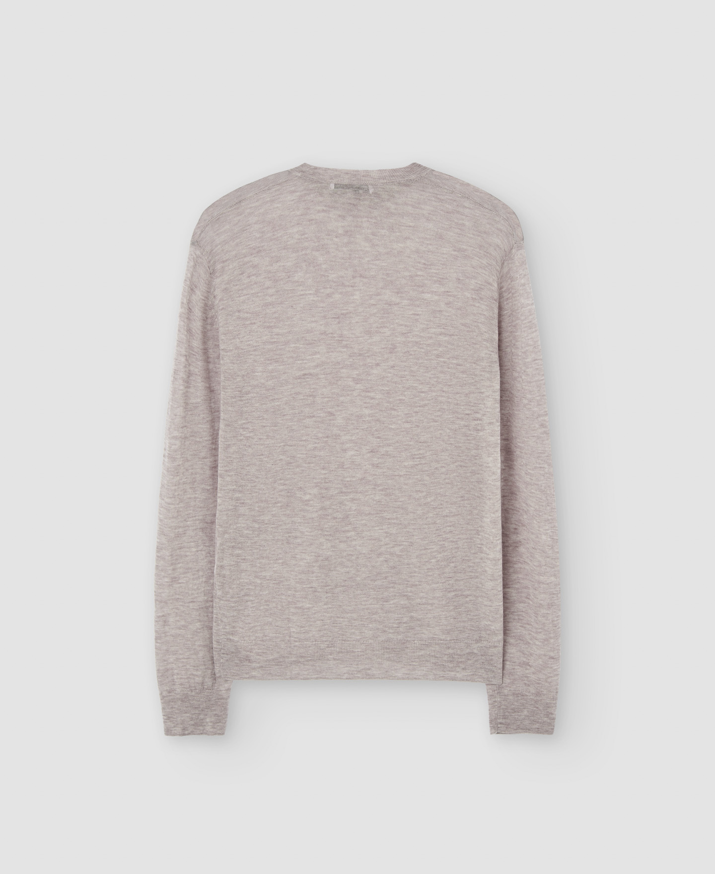Merino wool crew neck sweater image number 5