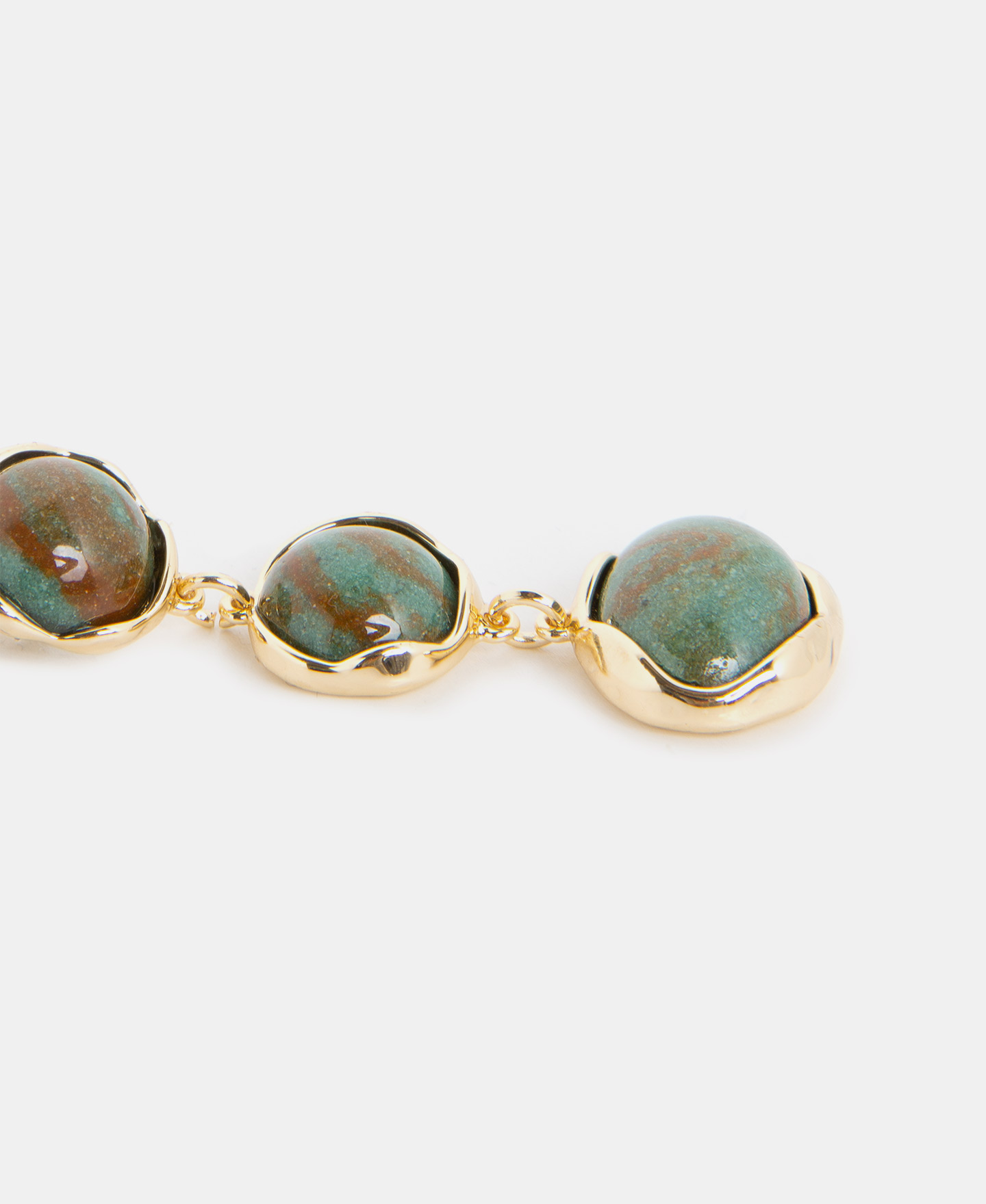 Author's resin chain link earrings image number 2