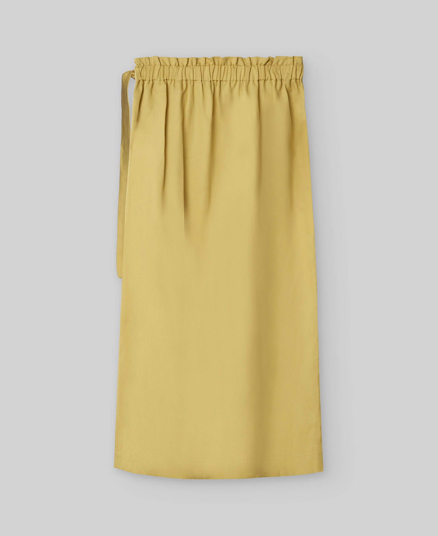 Yellow wrap skirt woman image number 5