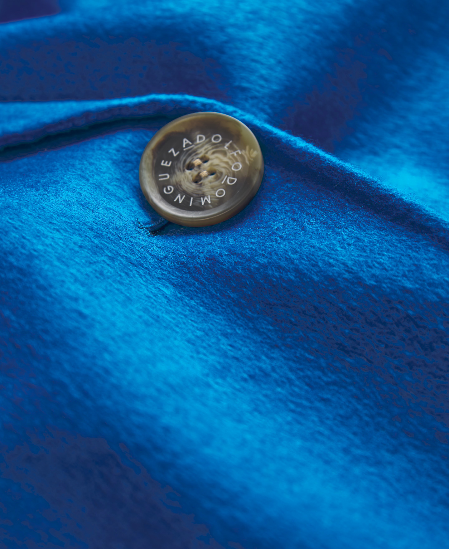 Merino wool double-face long coat image number 6