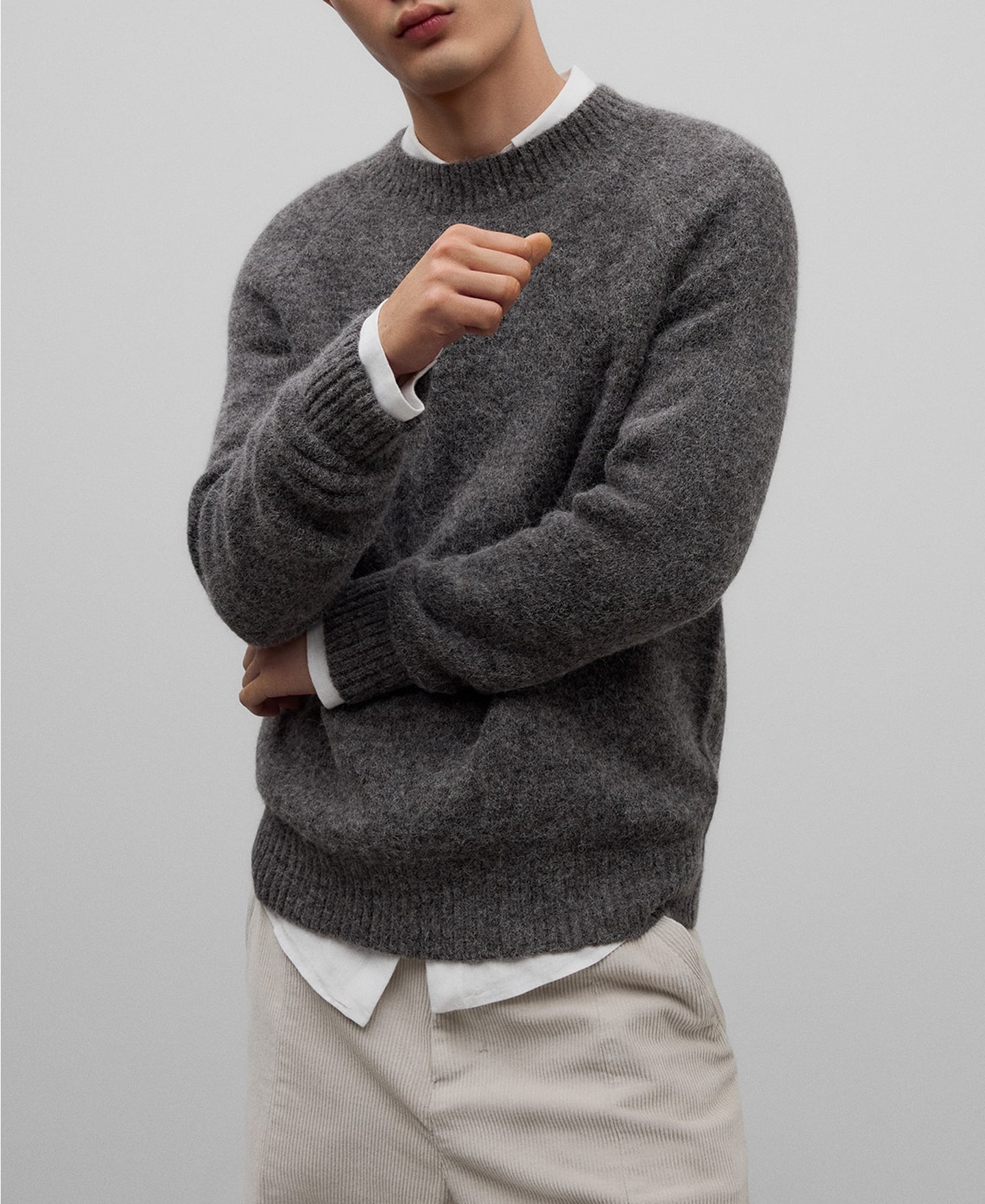 Jersey con alpaca hombre image number 0