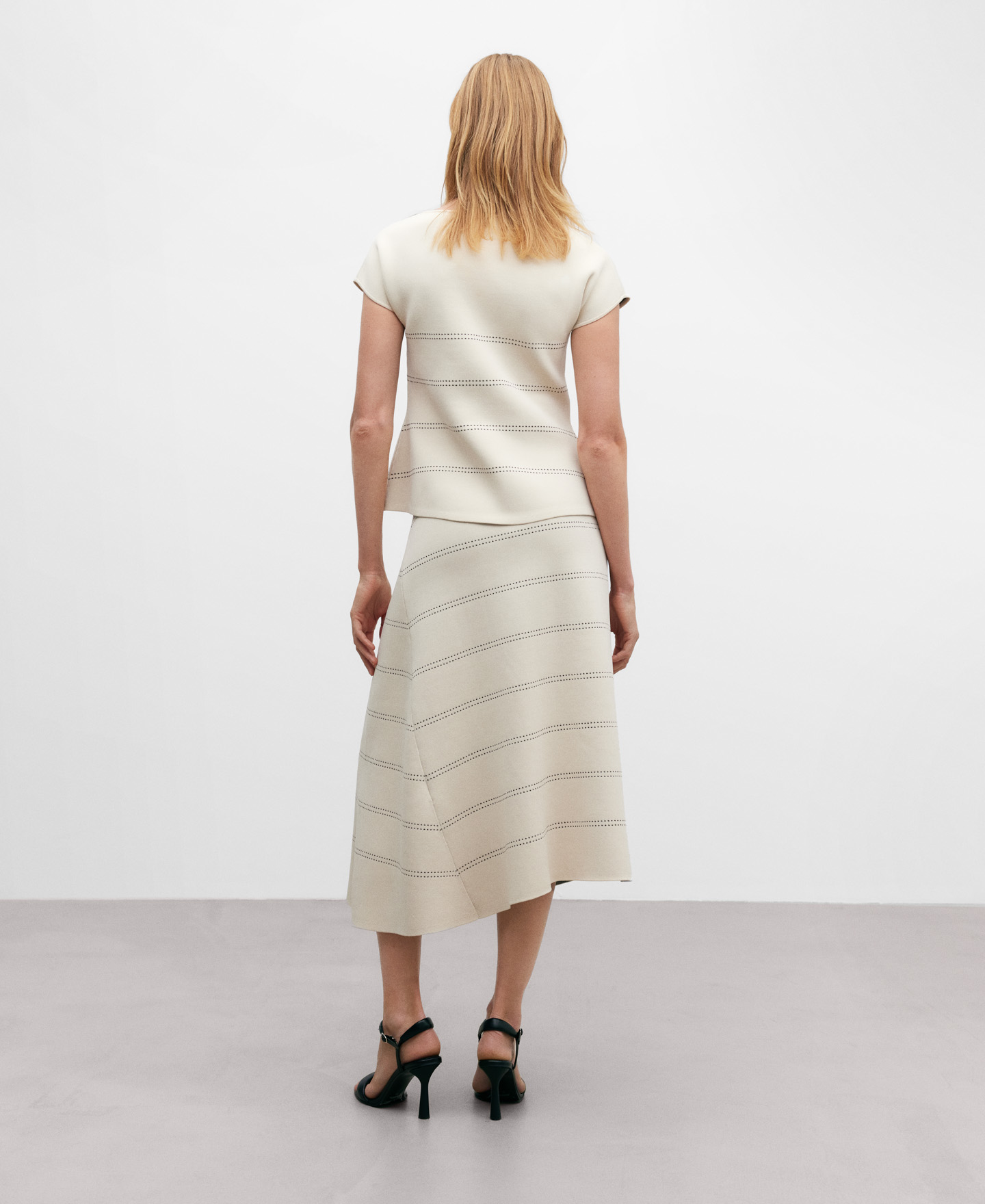 Godet skirt woman image number 2