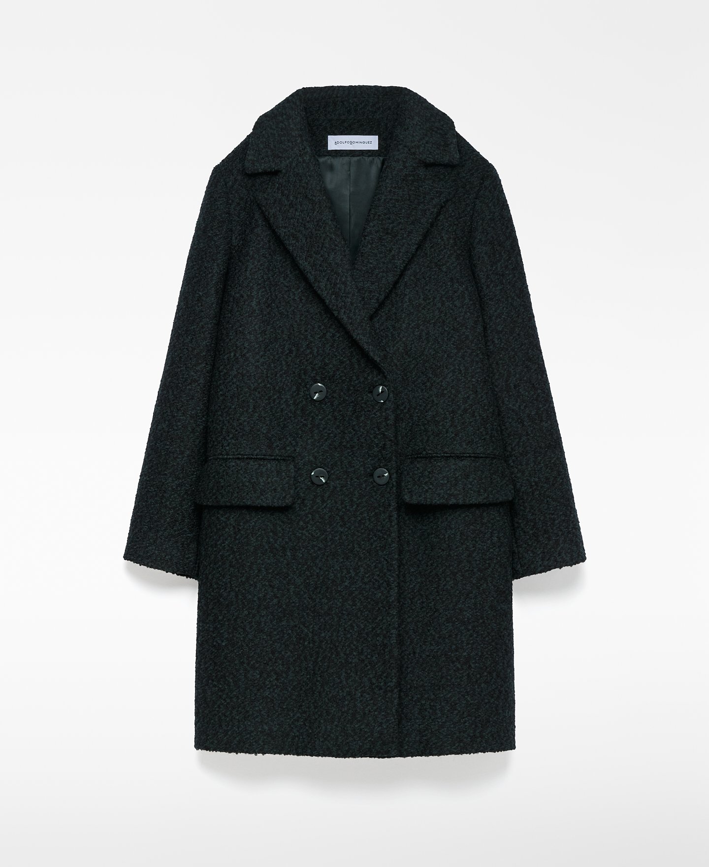 Abrigo sastre cruzado mujer image number 4