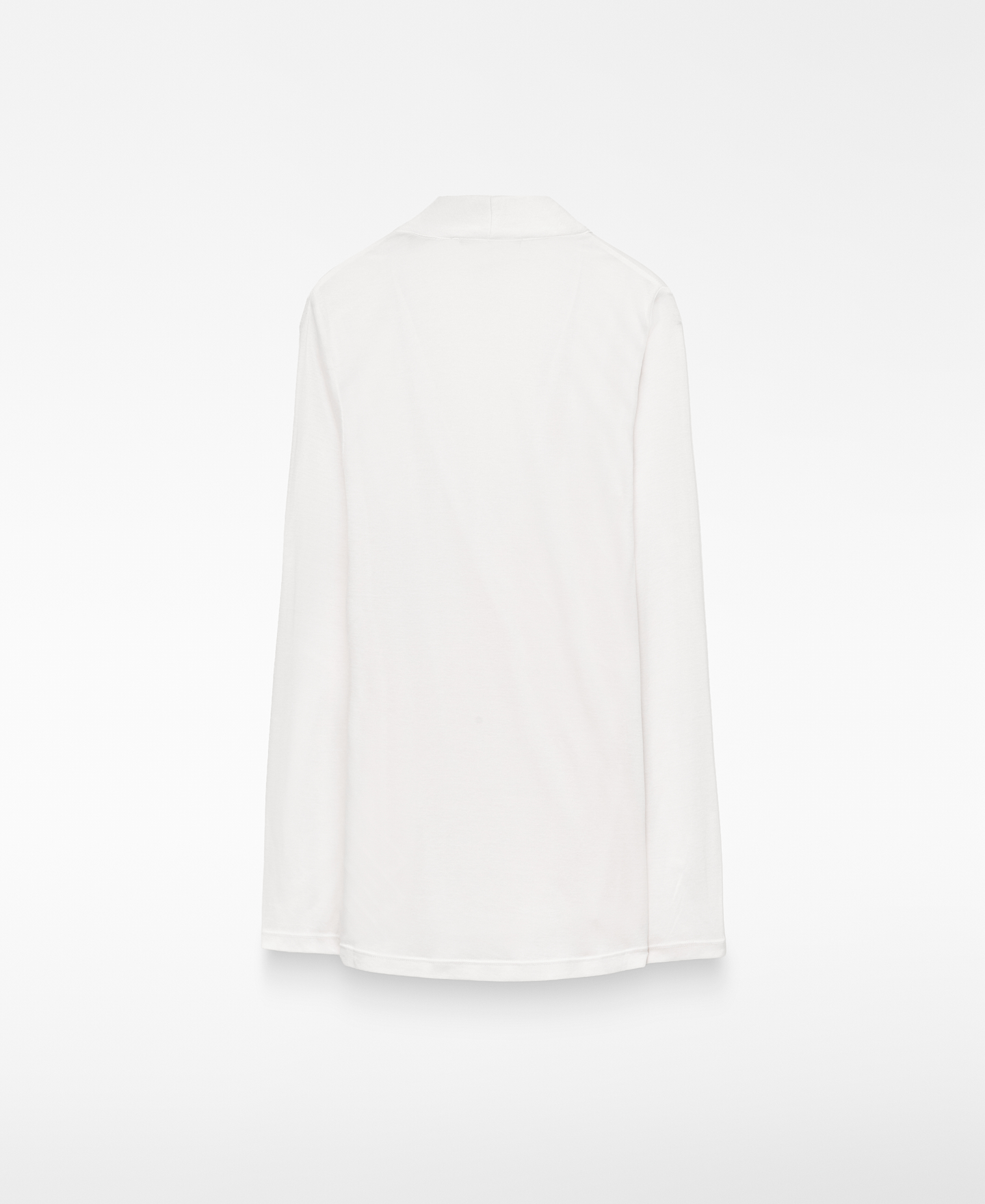 Long sleeve wrap T-shirt image number 1
