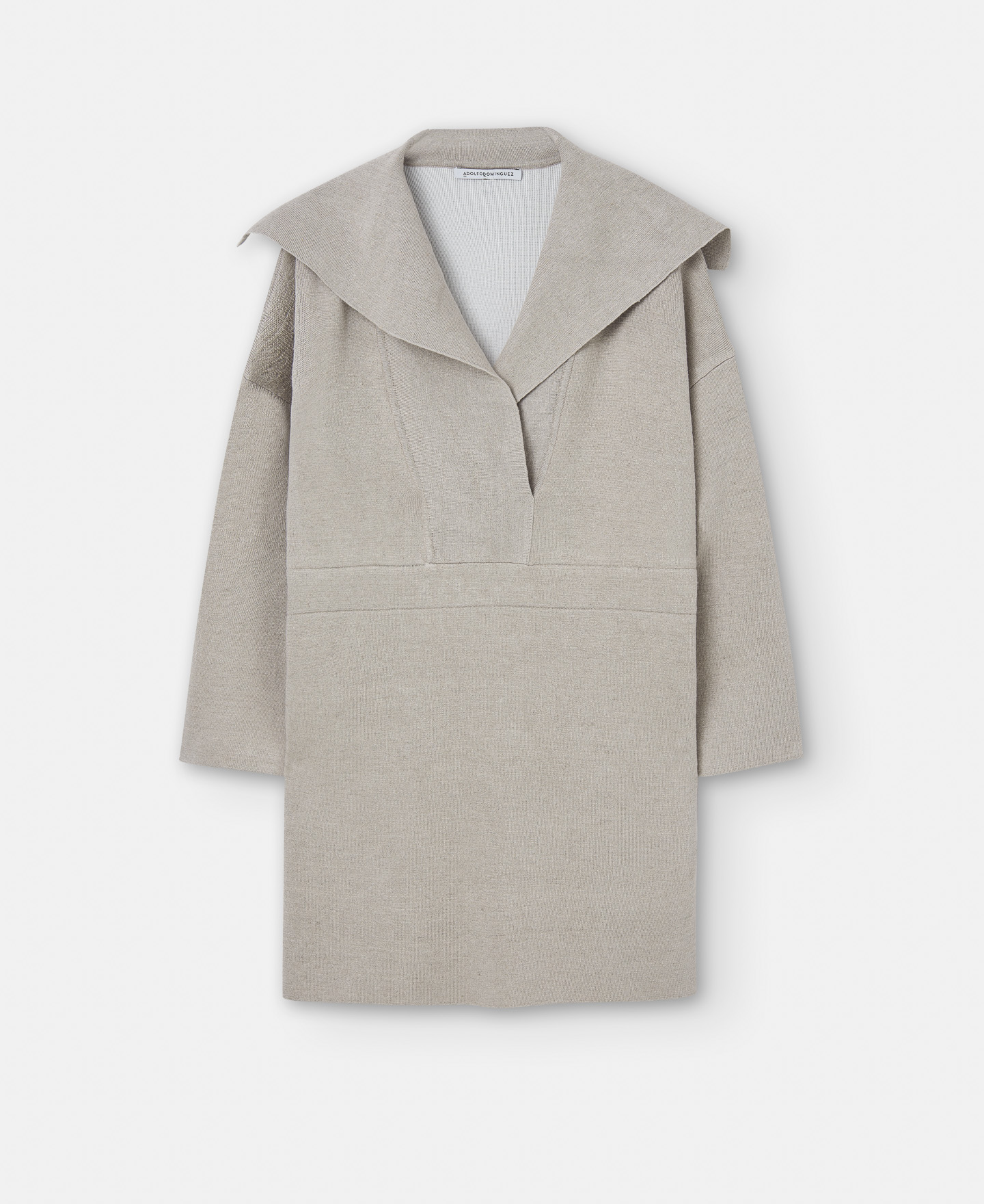 V-neck linen jacket image number 0