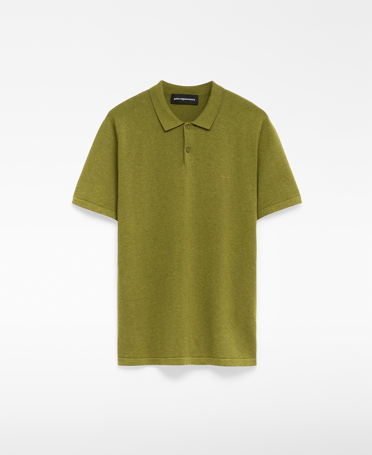 Polo jaspeado regular fit homem image number 4
