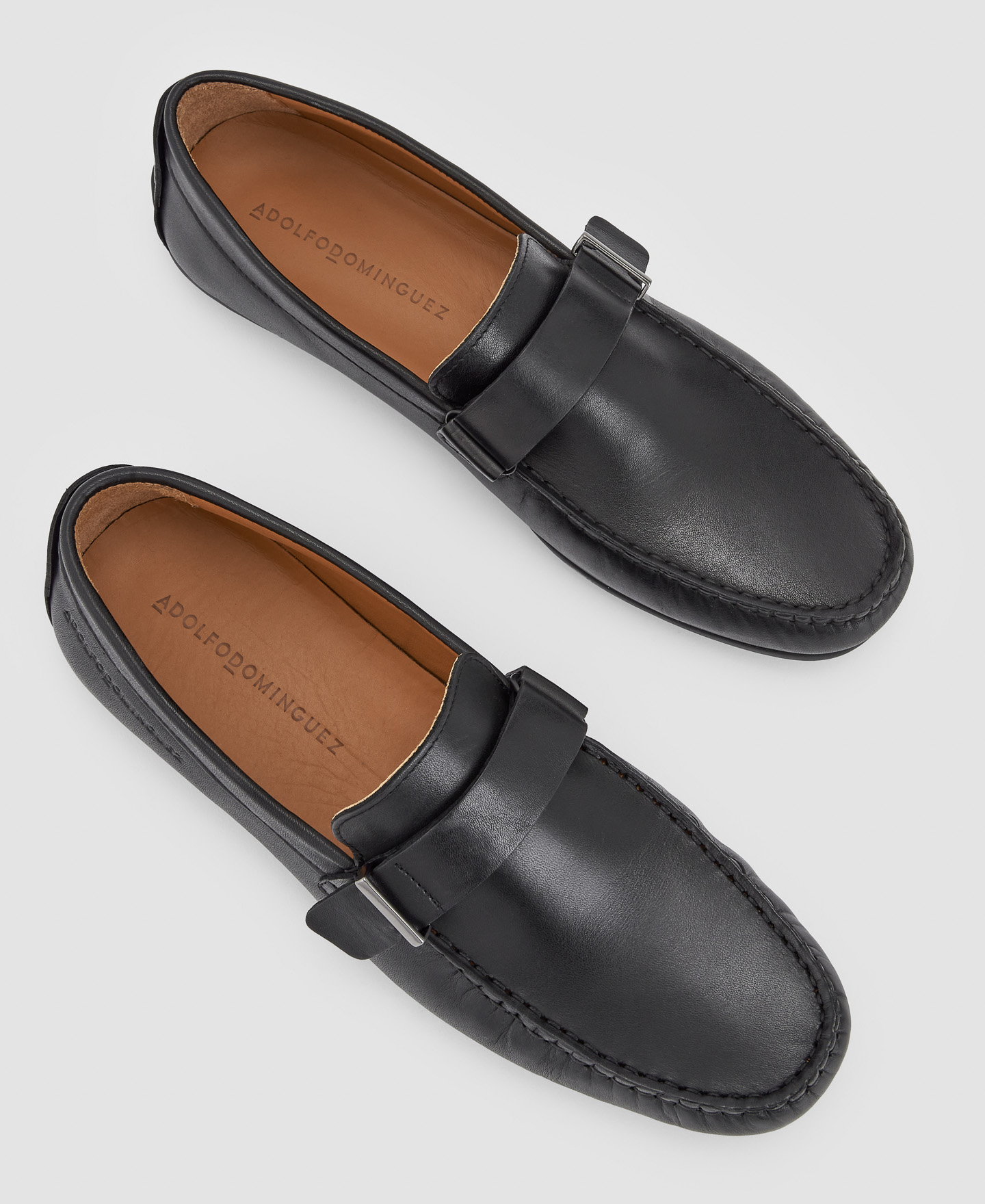 Bovine leather moccasin image number 1