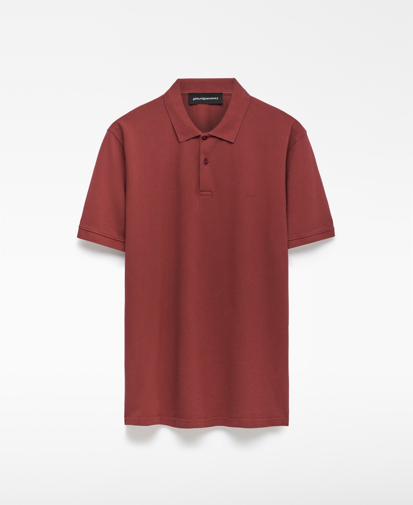 Polo piqué algodón orgánico hombre image number 0