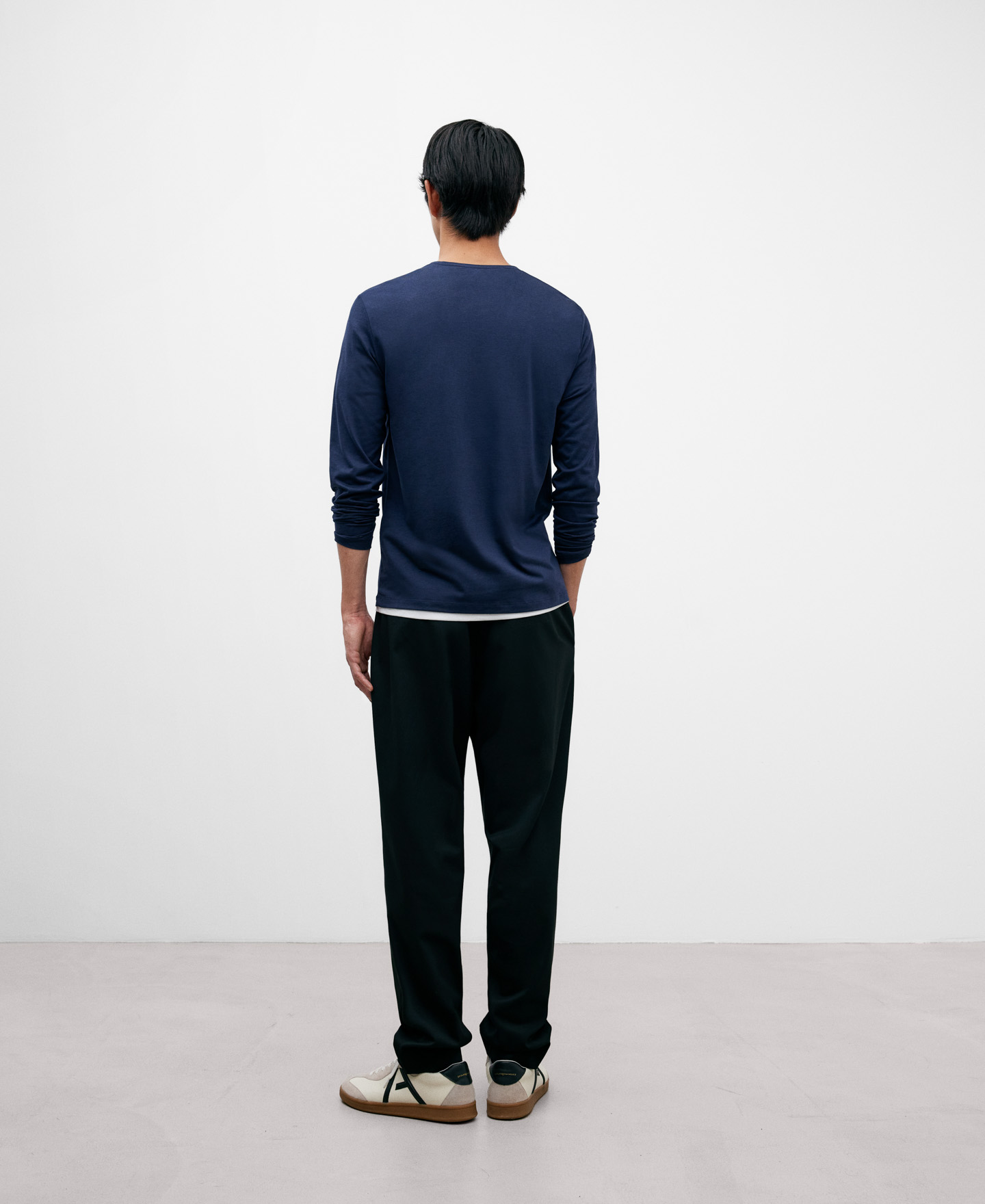 Lyocell regular fit T-shirt for men image number 2