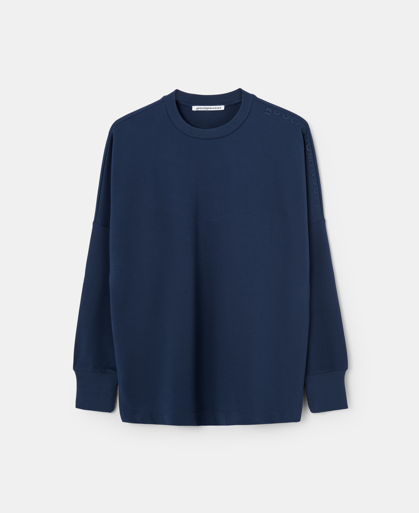 Viscose crew neck sweatshirt image number 4