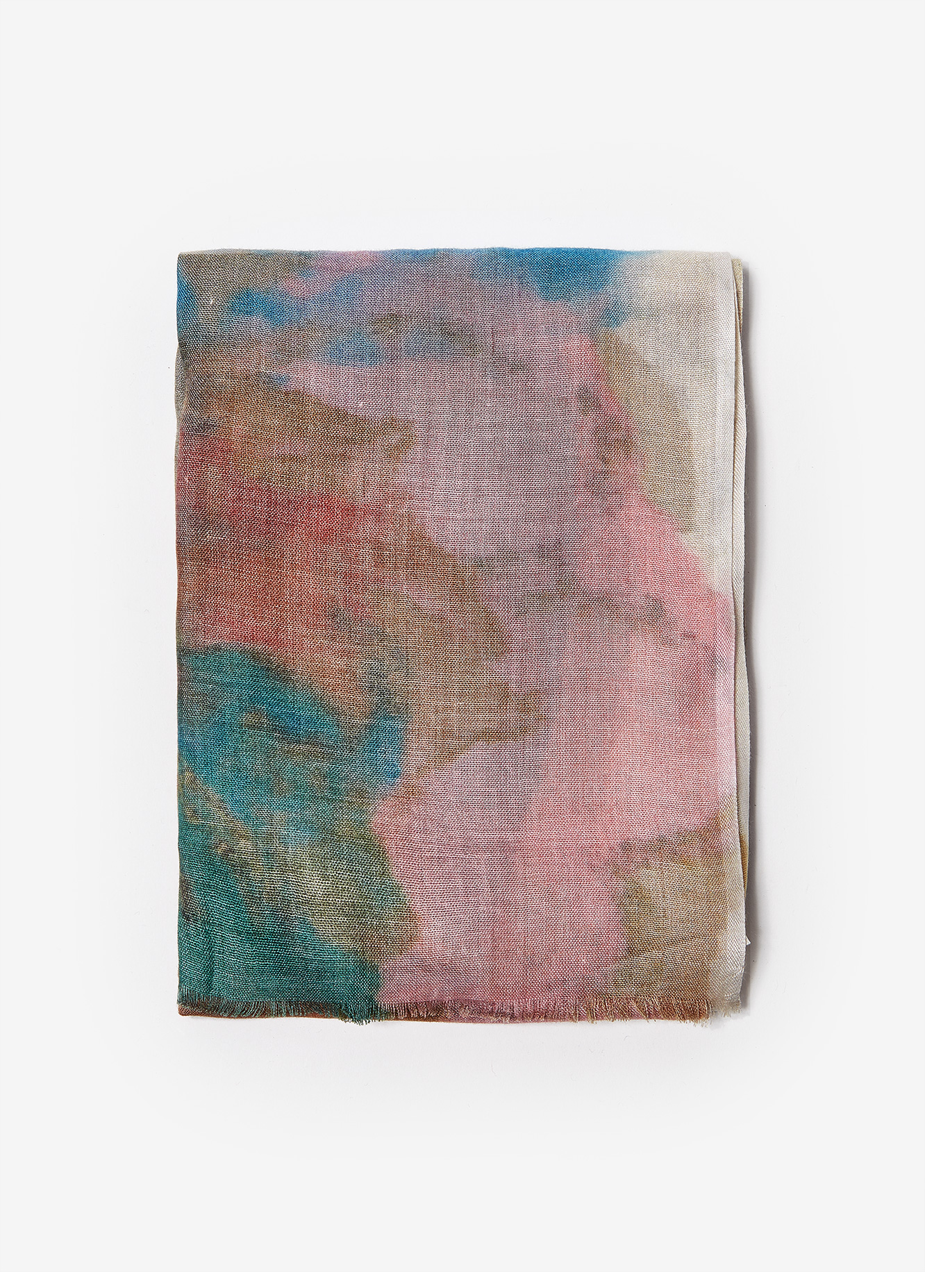 Foulard de modal estampado multicolor image number 0