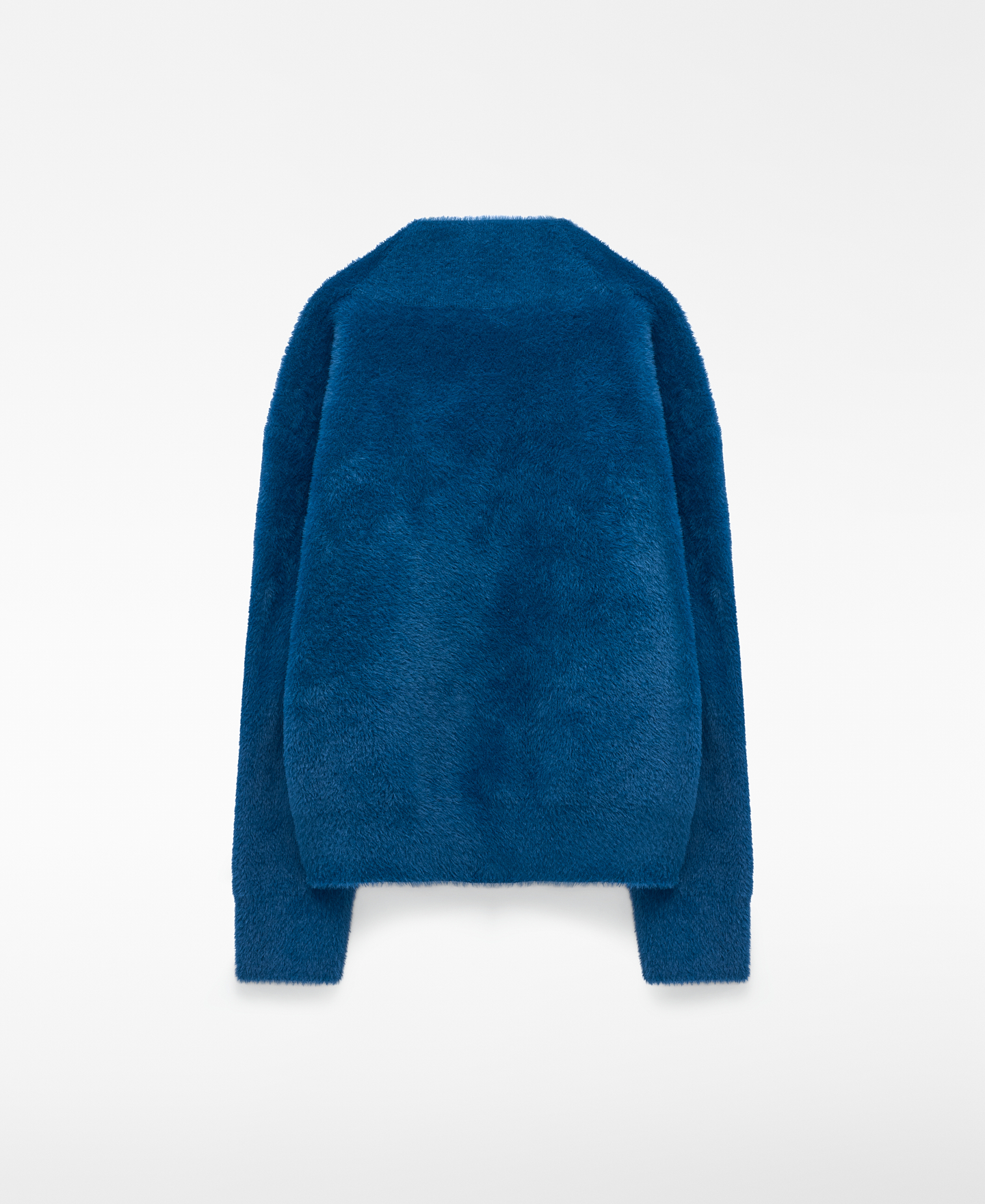 Cross-front furry jacket image number 5