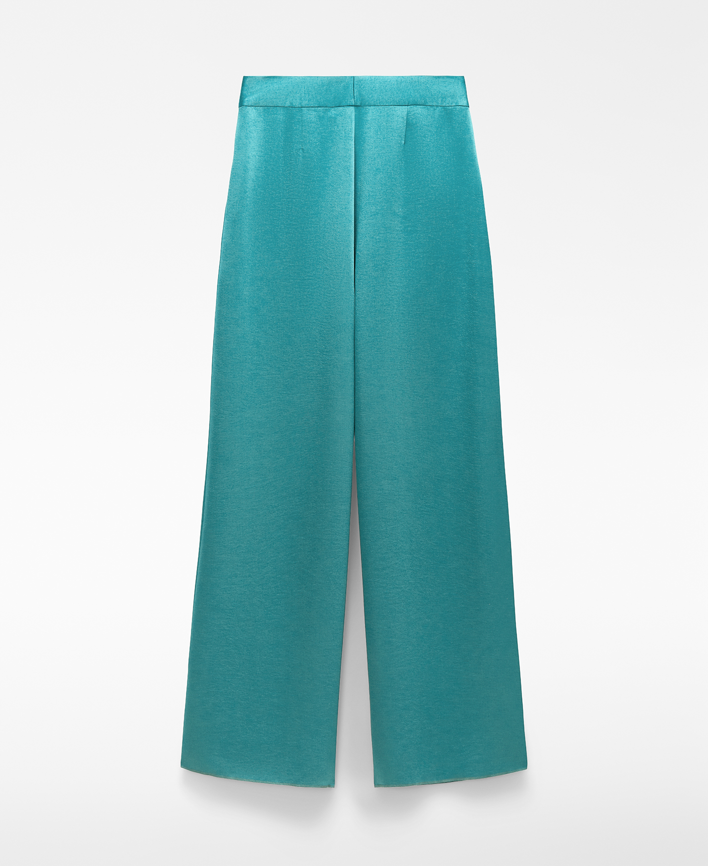 Satinierte Palazzo-Hose image number 5
