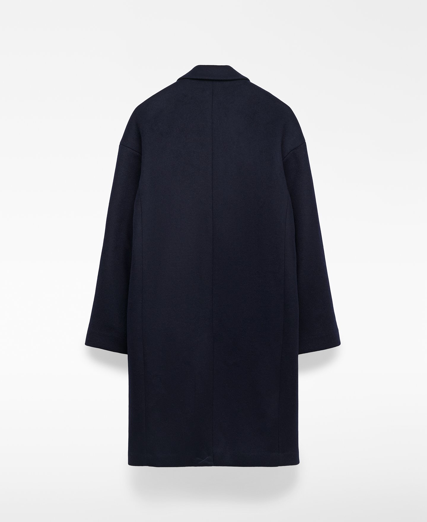 Wool blend coat man image number 5